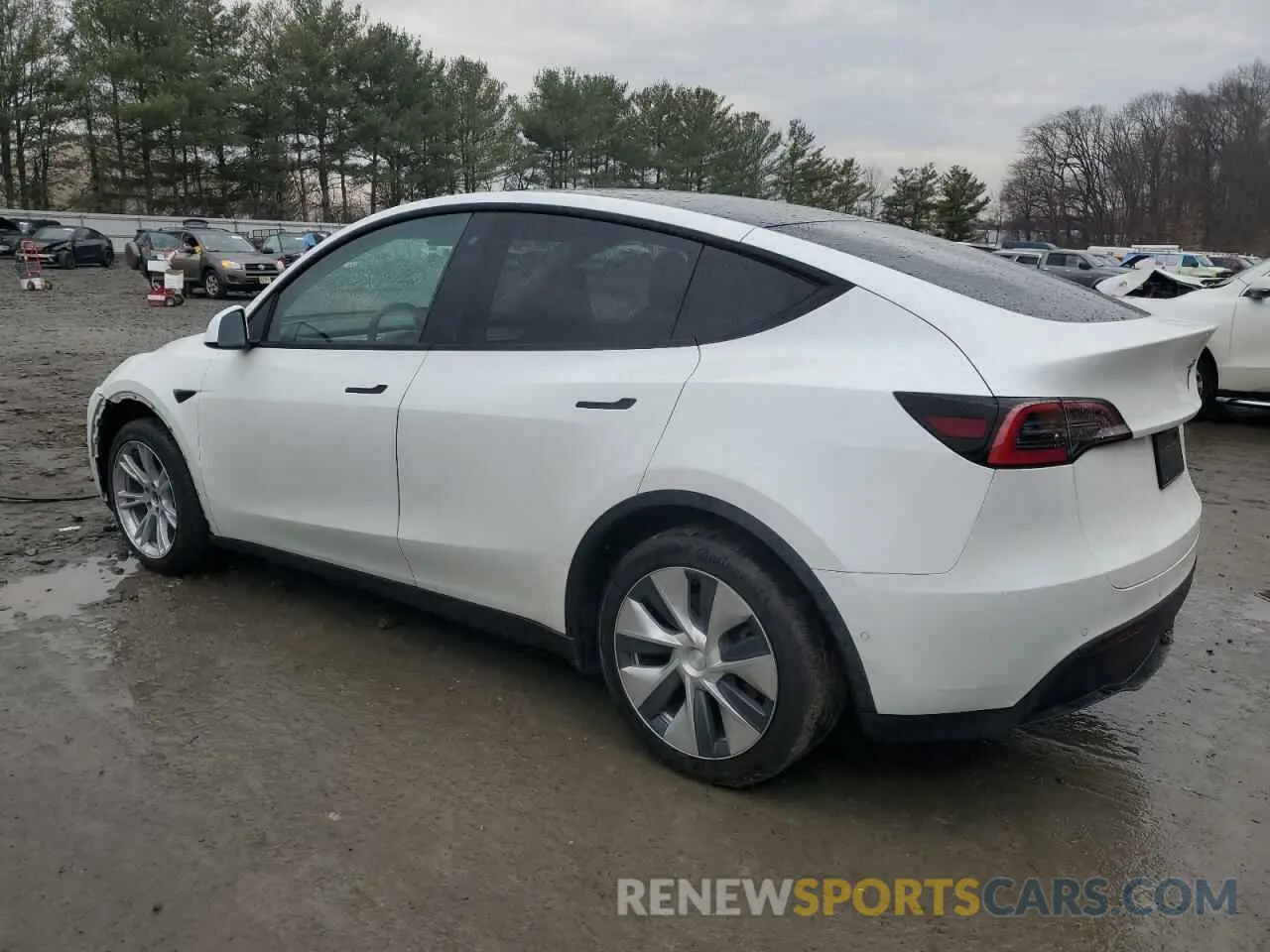 2 Фотография поврежденного автомобиля 5YJYGDEE2LF035980 TESLA MODEL Y 2020