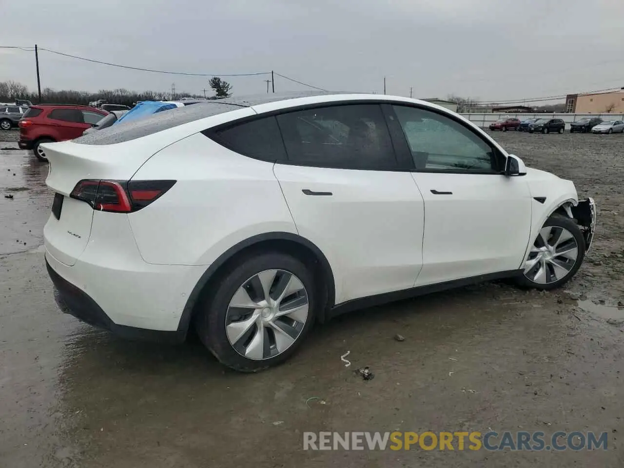 3 Фотография поврежденного автомобиля 5YJYGDEE2LF035980 TESLA MODEL Y 2020
