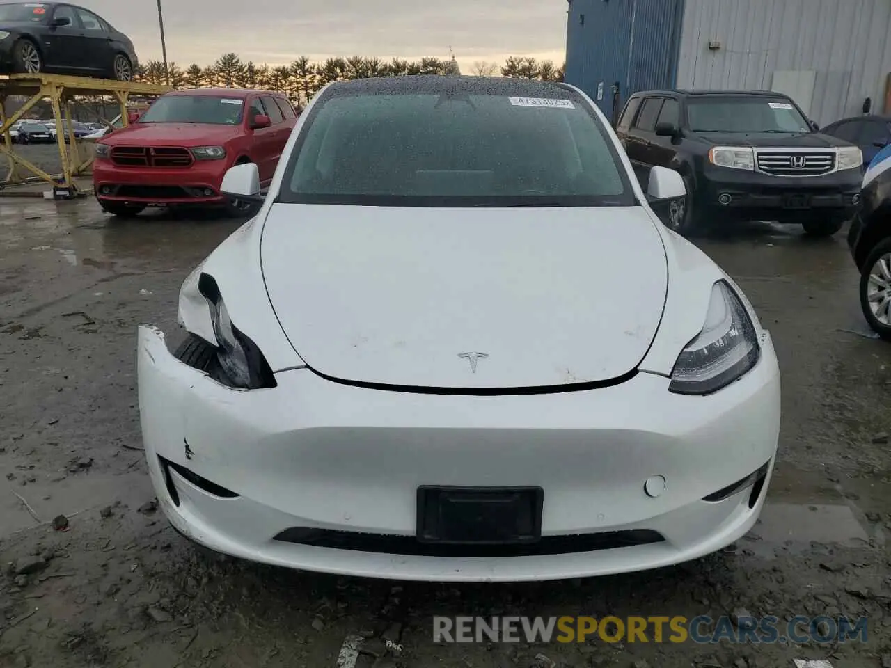 5 Фотография поврежденного автомобиля 5YJYGDEE2LF035980 TESLA MODEL Y 2020