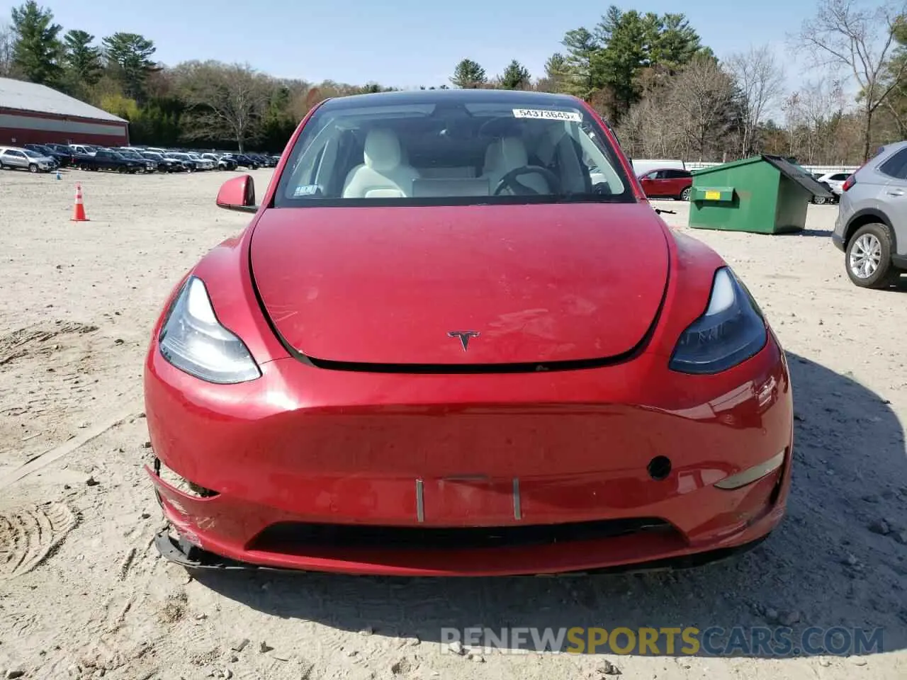 5 Photograph of a damaged car 5YJYGDEE2LF040404 TESLA MODEL Y 2020