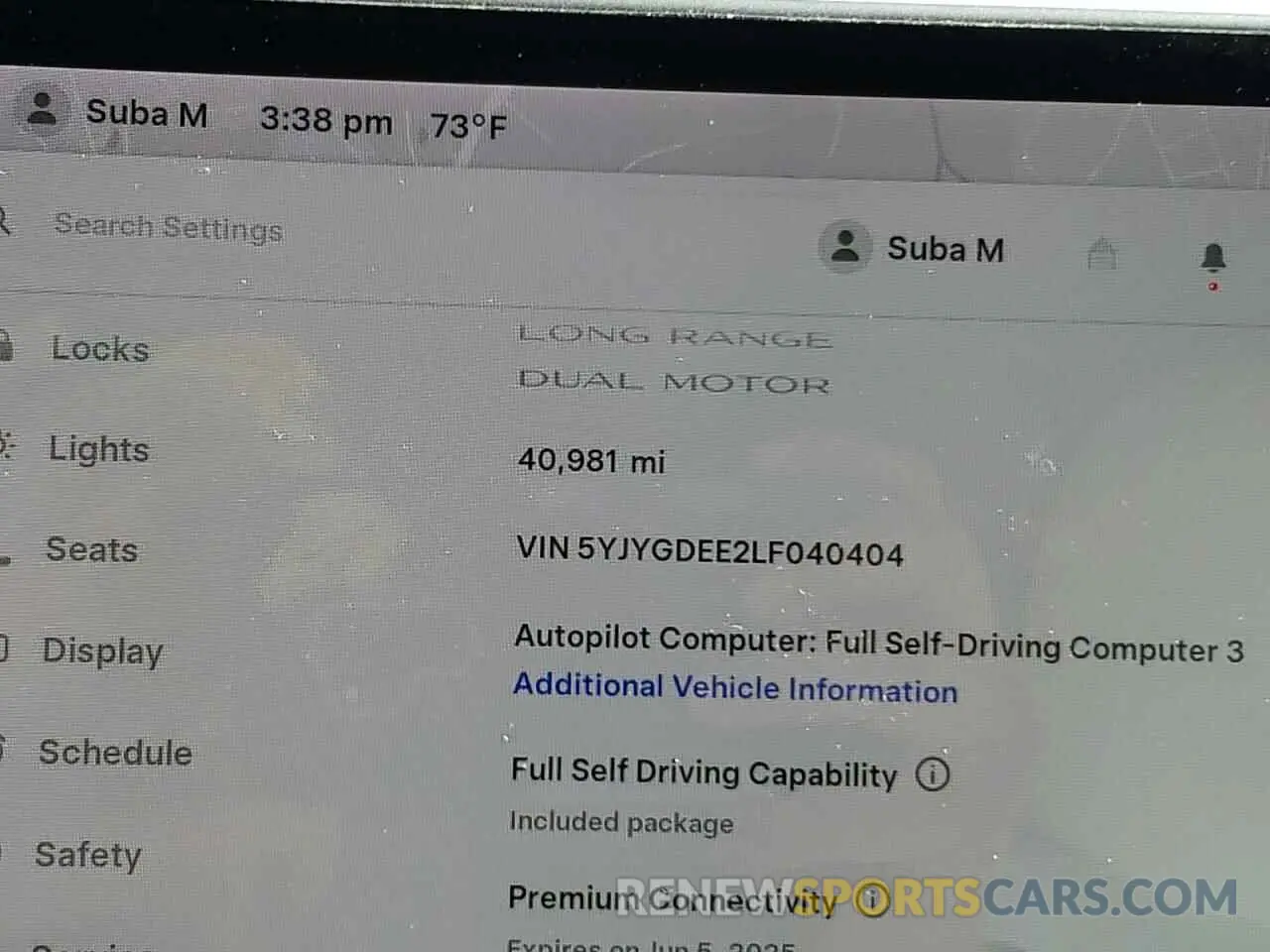 9 Photograph of a damaged car 5YJYGDEE2LF040404 TESLA MODEL Y 2020