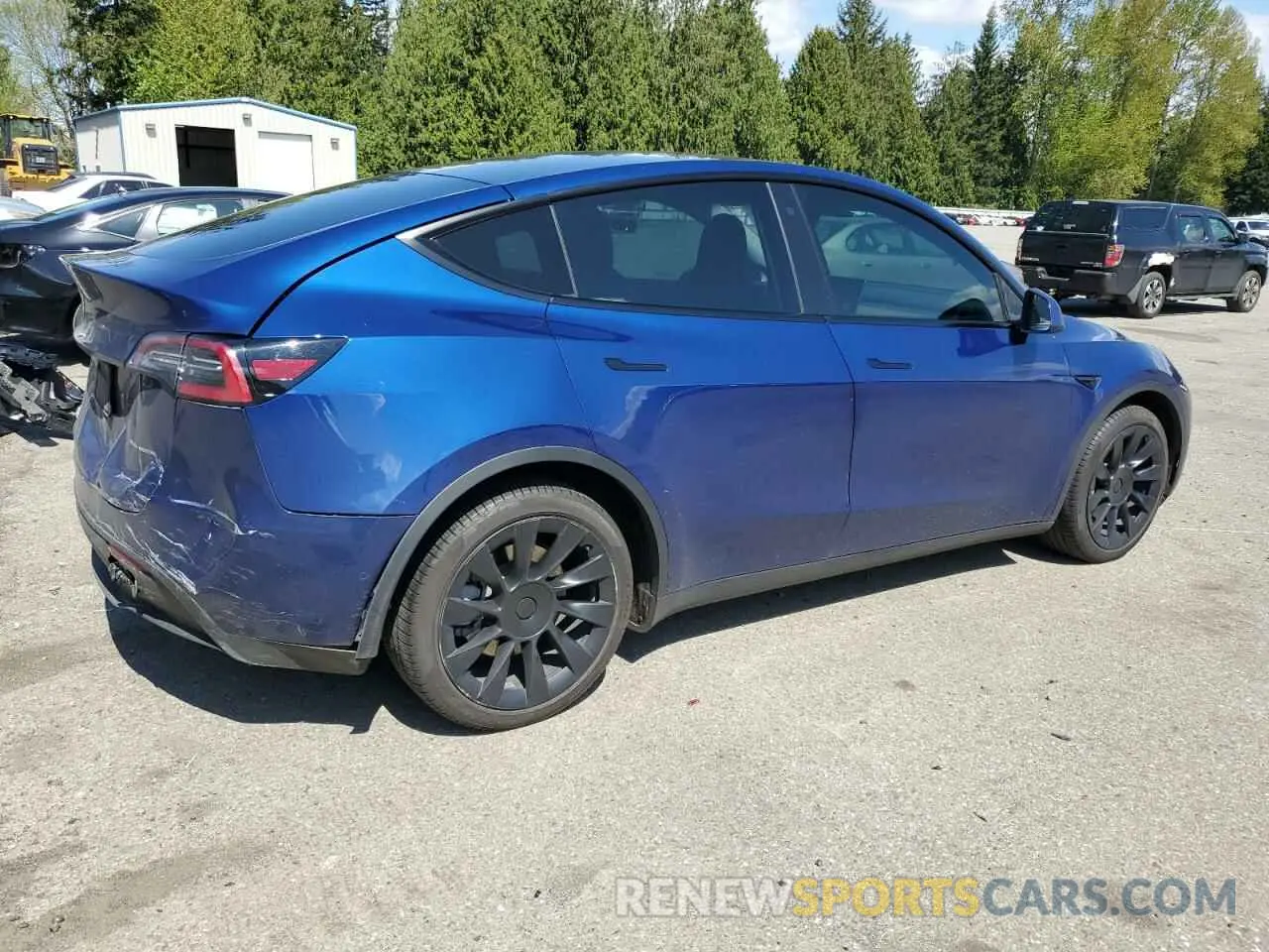 3 Photograph of a damaged car 5YJYGDEE3LF008304 TESLA MODEL Y 2020
