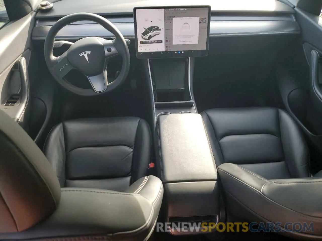 8 Photograph of a damaged car 5YJYGDEE3LF012837 TESLA MODEL Y 2020