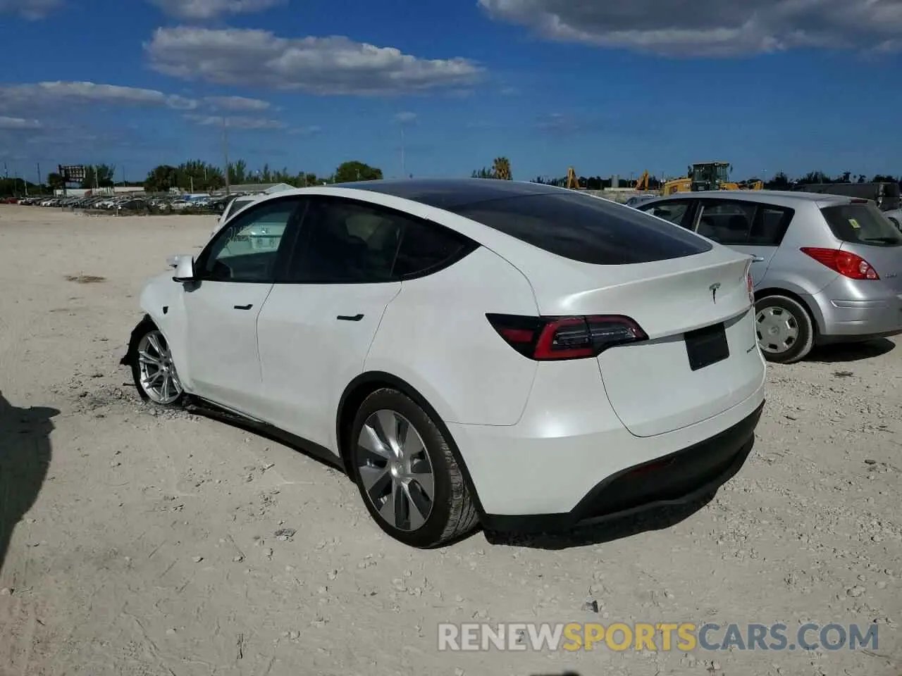3 Фотография поврежденного автомобиля 5YJYGDEE3LF013518 TESLA MODEL Y 2020