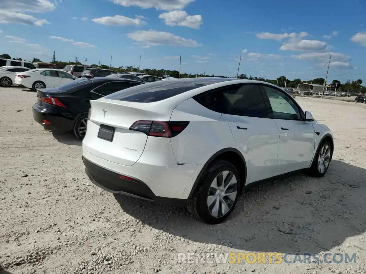 4 Фотография поврежденного автомобиля 5YJYGDEE3LF013518 TESLA MODEL Y 2020
