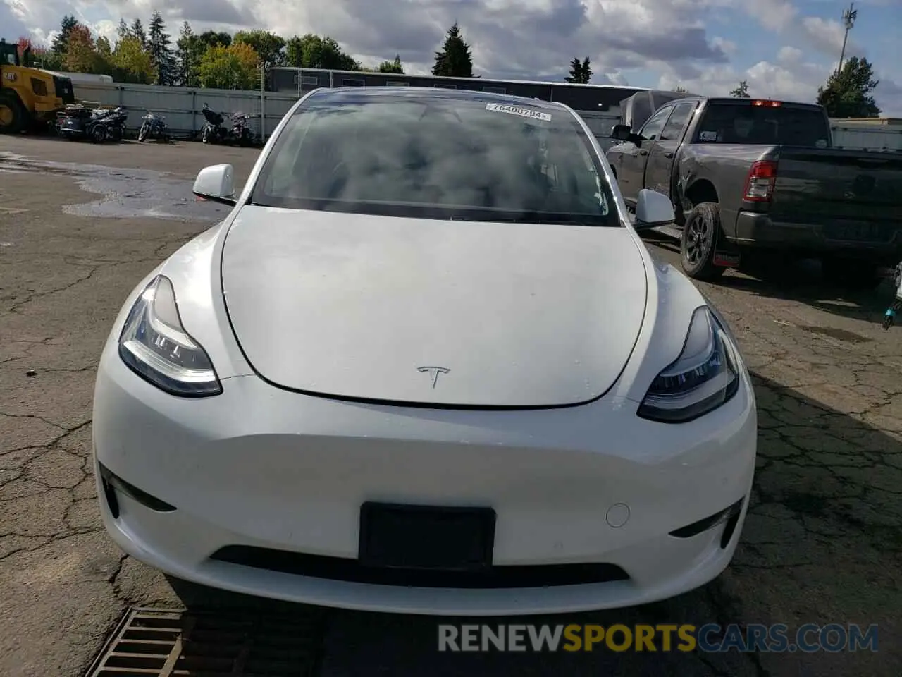 5 Фотография поврежденного автомобиля 5YJYGDEE3LF014216 TESLA MODEL Y 2020