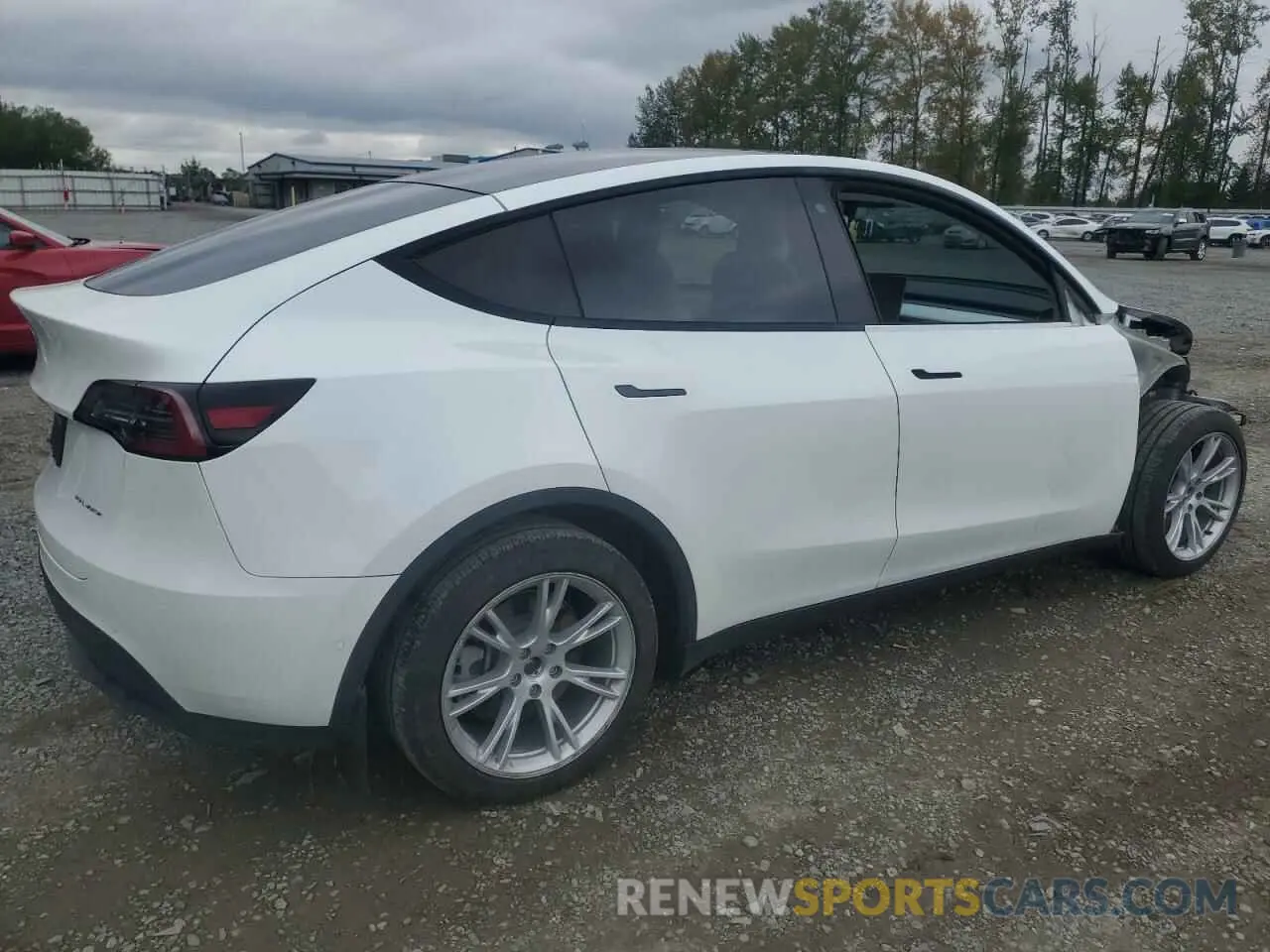 3 Photograph of a damaged car 5YJYGDEE3LF023935 TESLA MODEL Y 2020