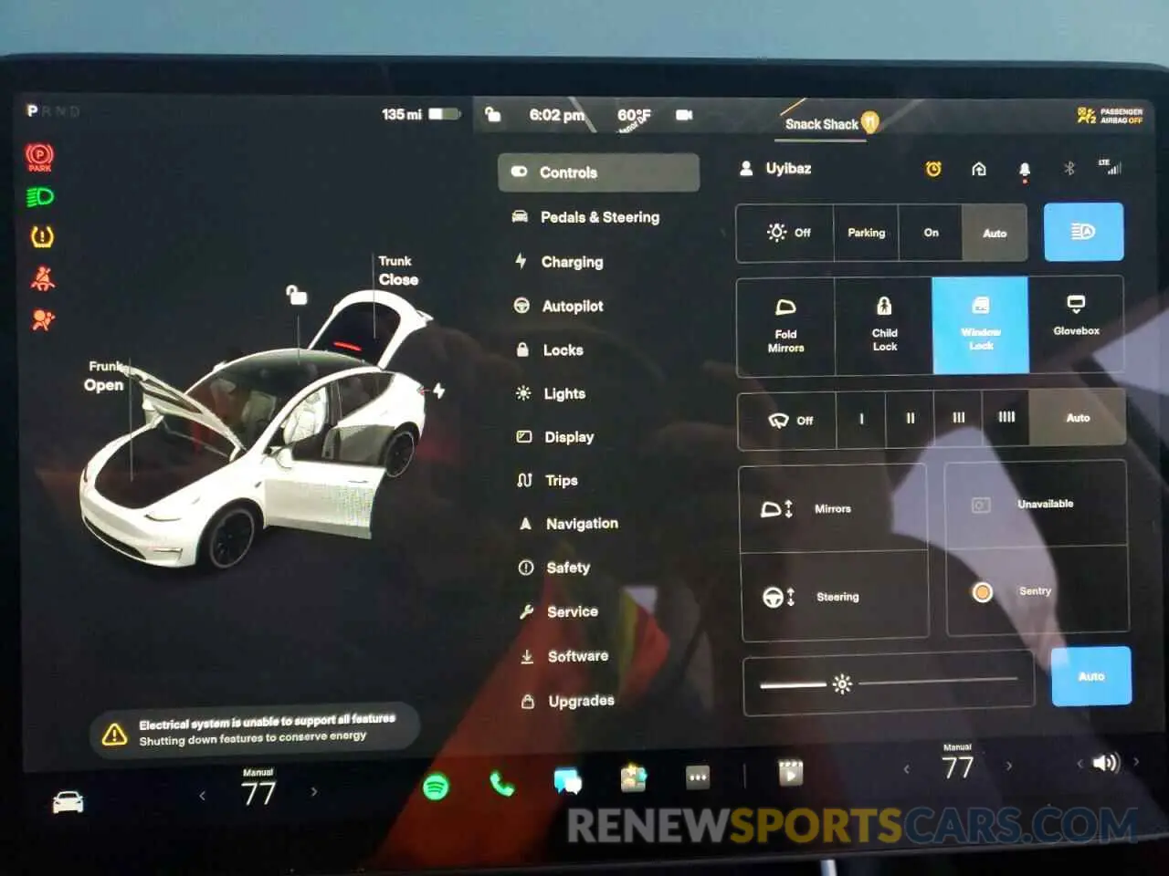 9 Photograph of a damaged car 5YJYGDEE3LF030948 TESLA MODEL Y 2020