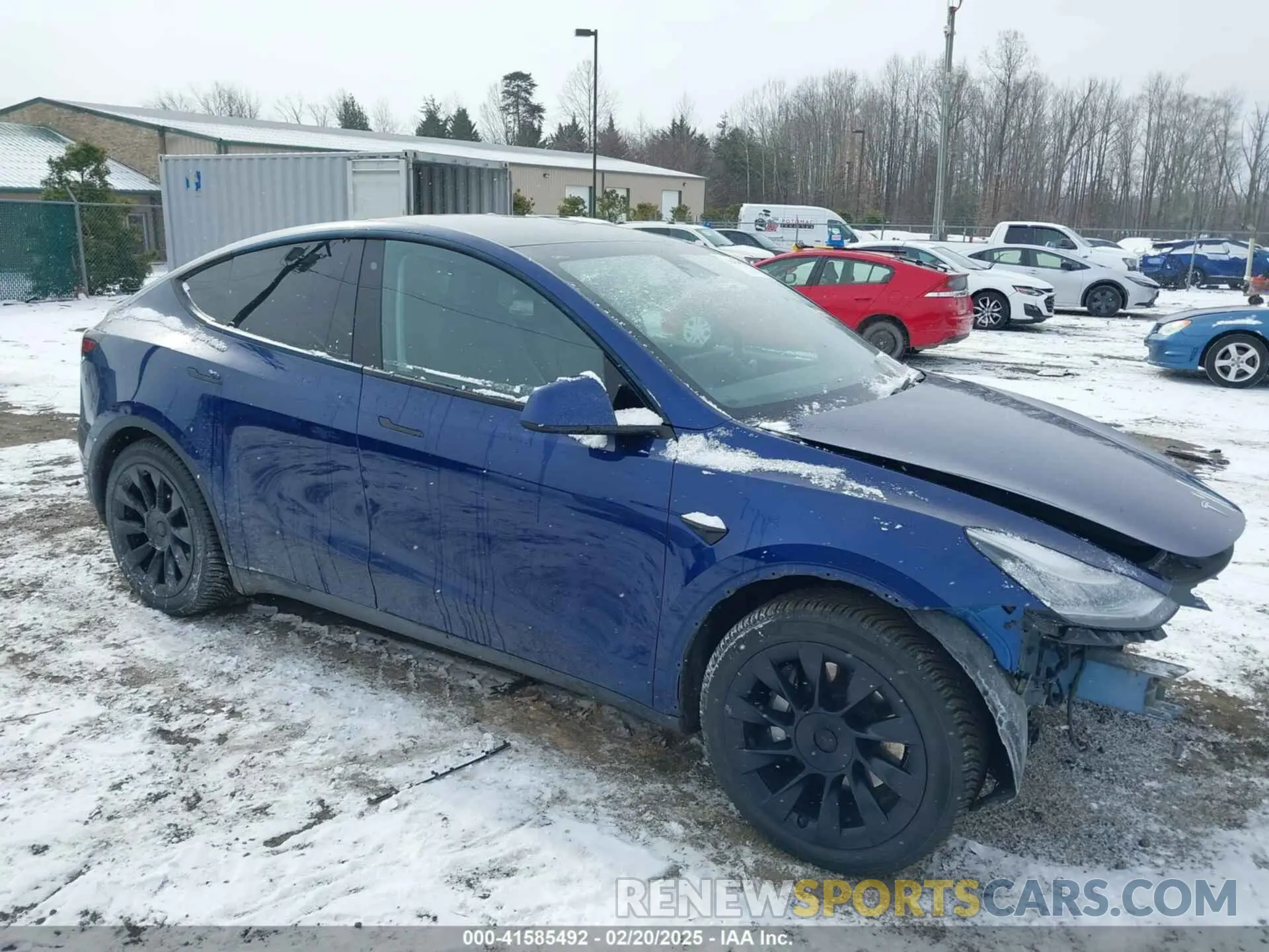 1 Фотография поврежденного автомобиля 5YJYGDEE3LF038578 TESLA MODEL Y 2020