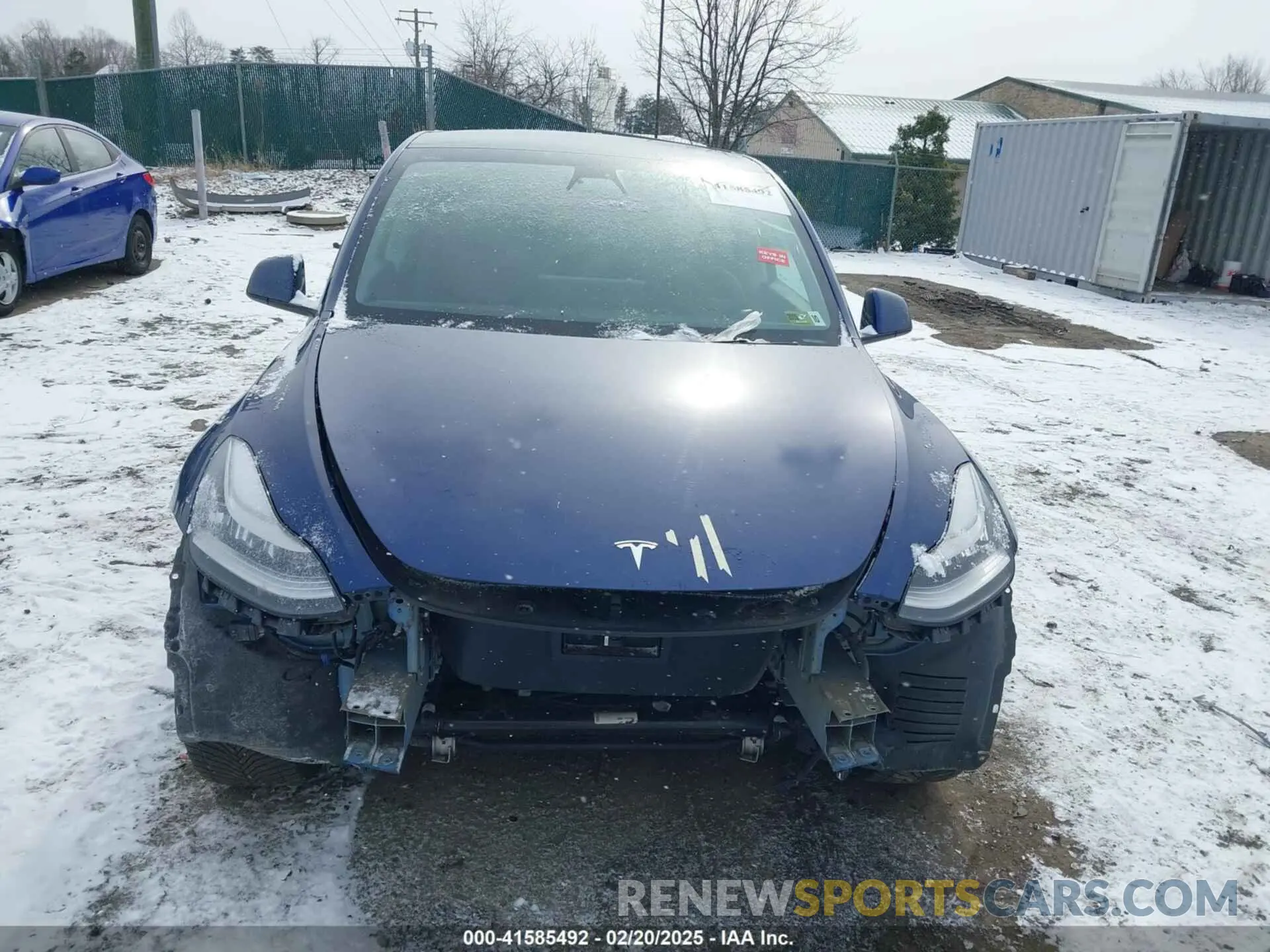 13 Фотография поврежденного автомобиля 5YJYGDEE3LF038578 TESLA MODEL Y 2020