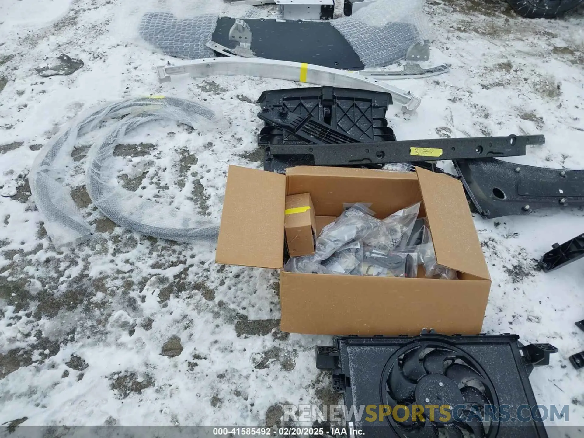 21 Фотография поврежденного автомобиля 5YJYGDEE3LF038578 TESLA MODEL Y 2020