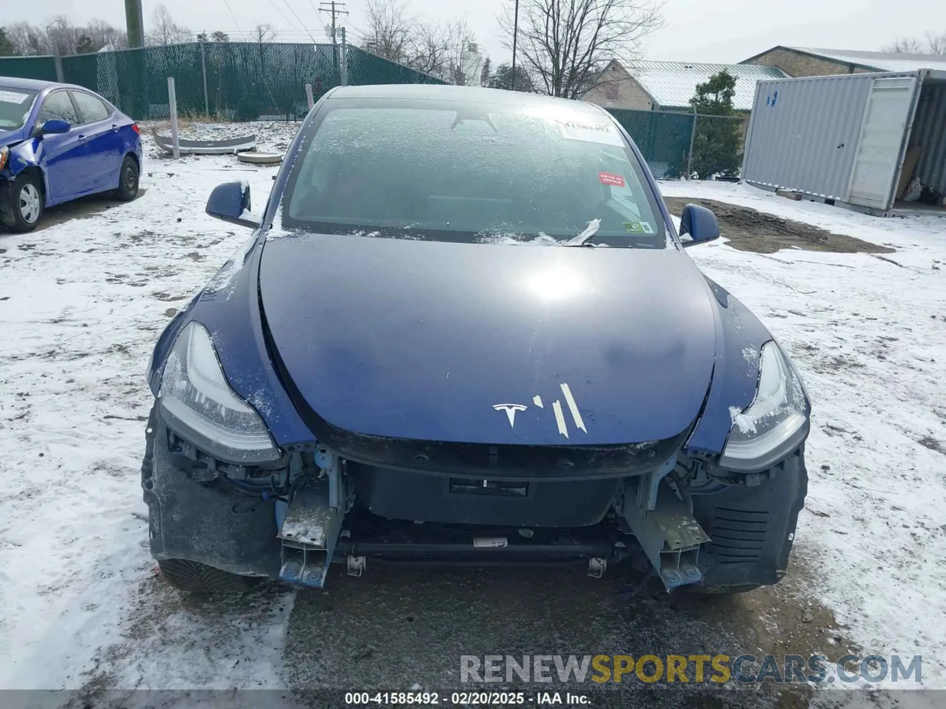 6 Фотография поврежденного автомобиля 5YJYGDEE3LF038578 TESLA MODEL Y 2020