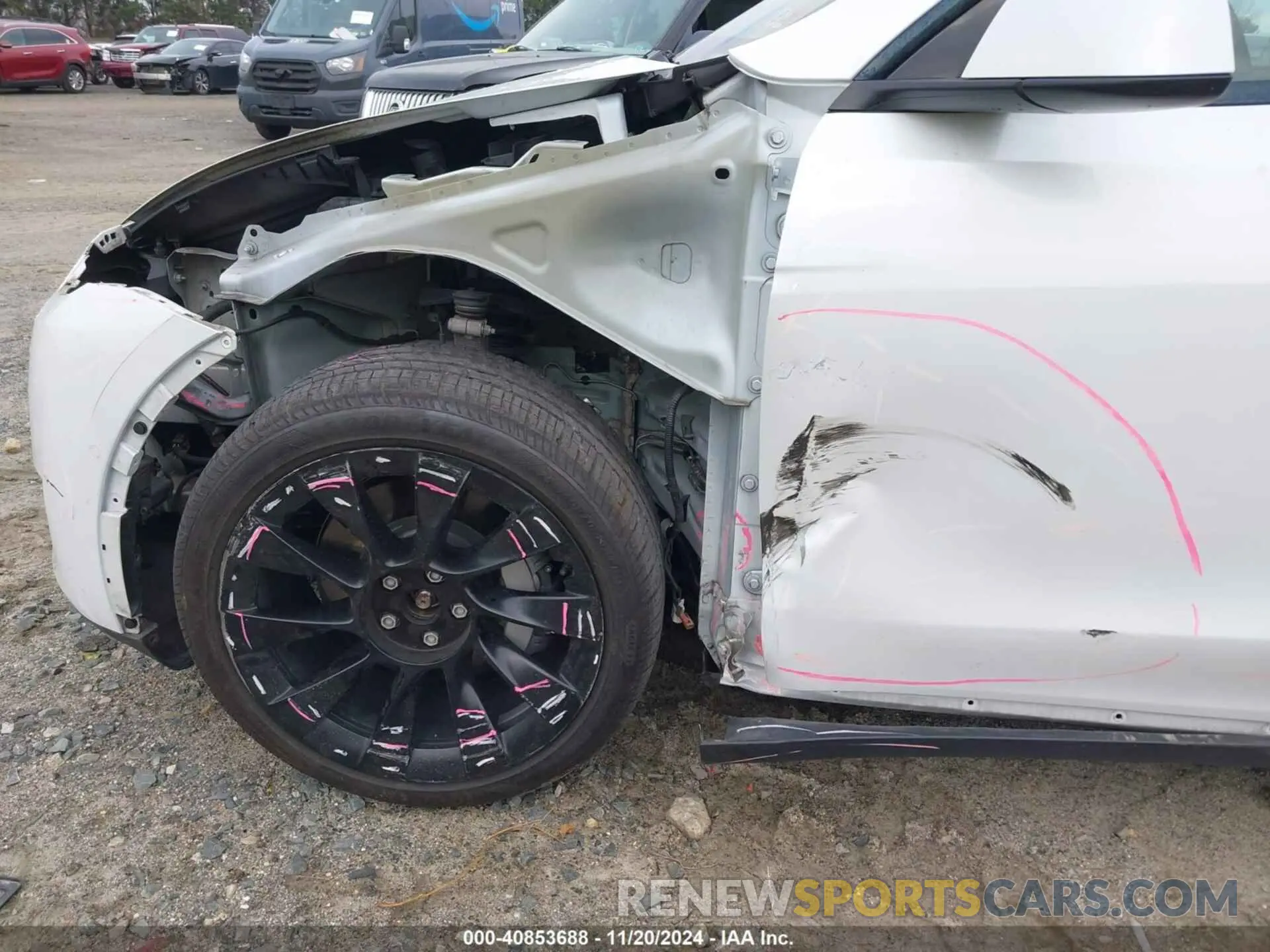 6 Photograph of a damaged car 5YJYGDEE3LF049077 TESLA MODEL Y 2020