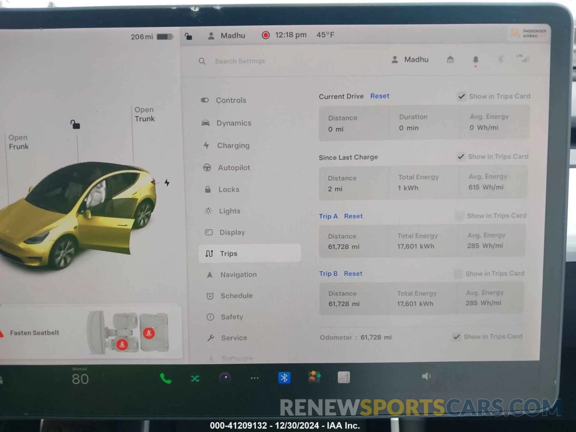7 Photograph of a damaged car 5YJYGDEE3LF051671 TESLA MODEL Y 2020