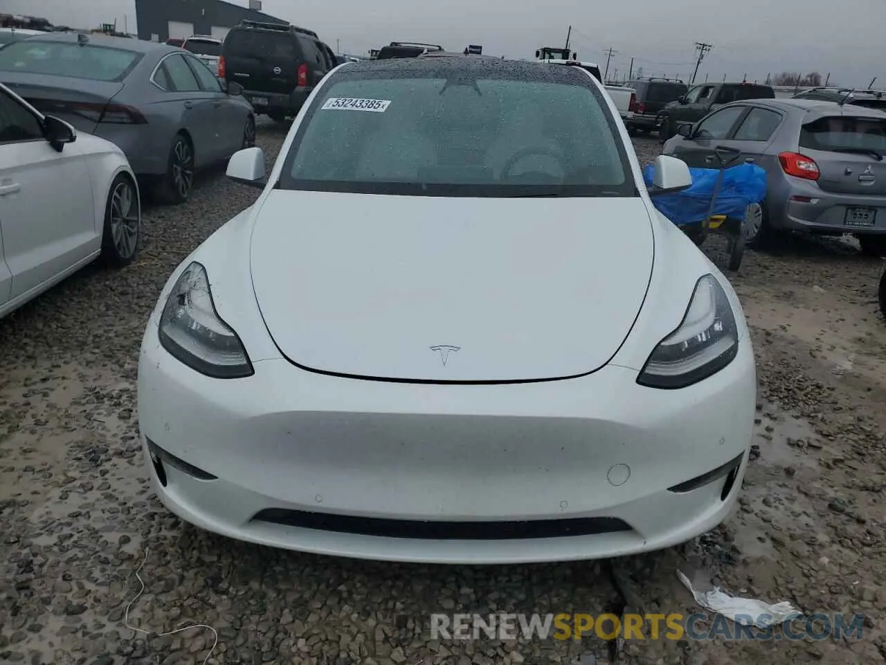 5 Photograph of a damaged car 5YJYGDEE4LF052702 TESLA MODEL Y 2020