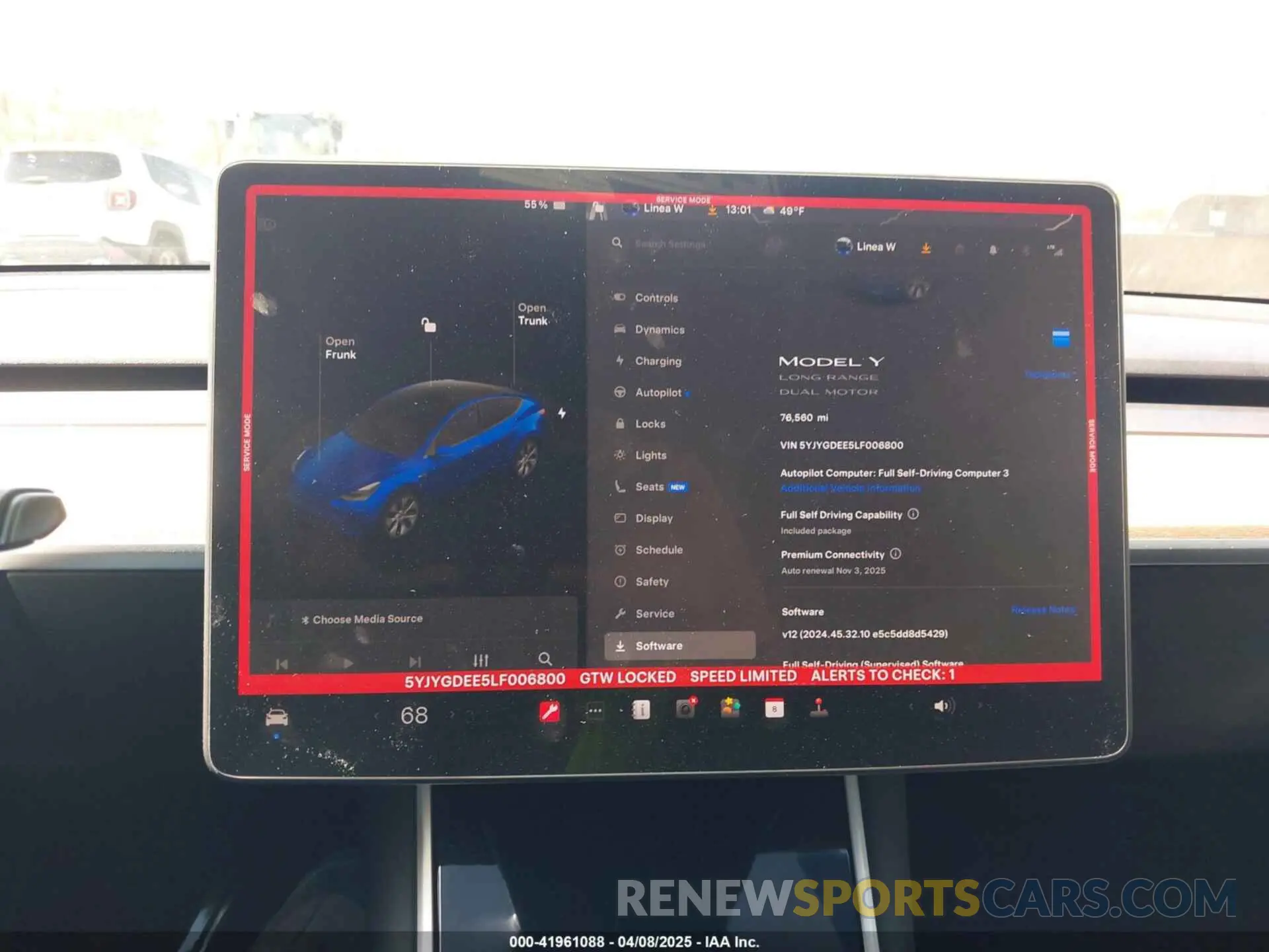 18 Photograph of a damaged car 5YJYGDEE5LF006800 TESLA MODEL Y 2020