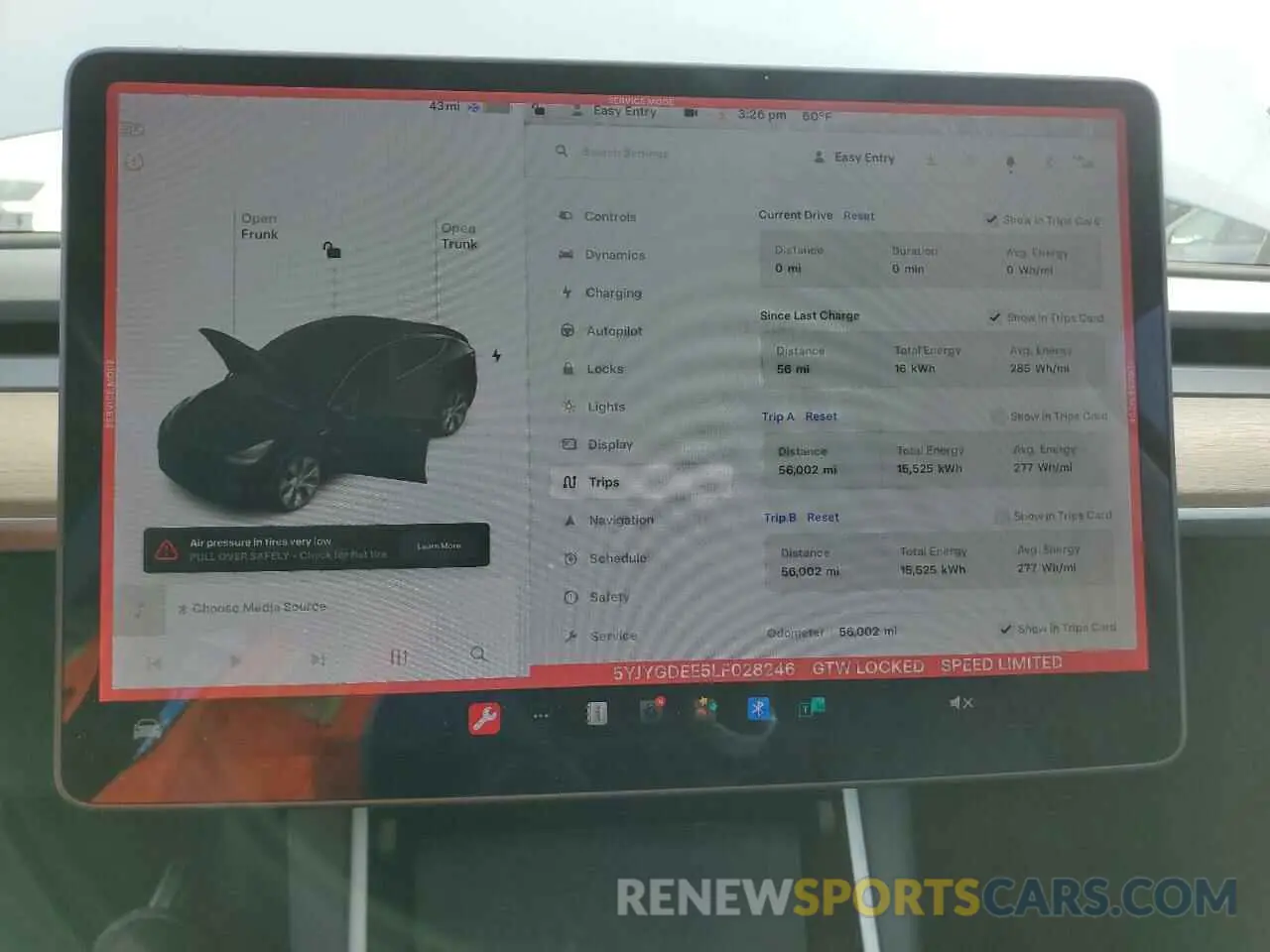 9 Photograph of a damaged car 5YJYGDEE5LF028246 TESLA MODEL Y 2020