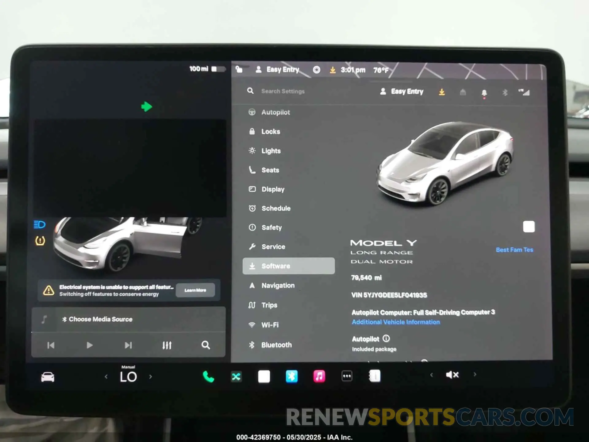 7 Photograph of a damaged car 5YJYGDEE5LF041935 TESLA MODEL Y 2020