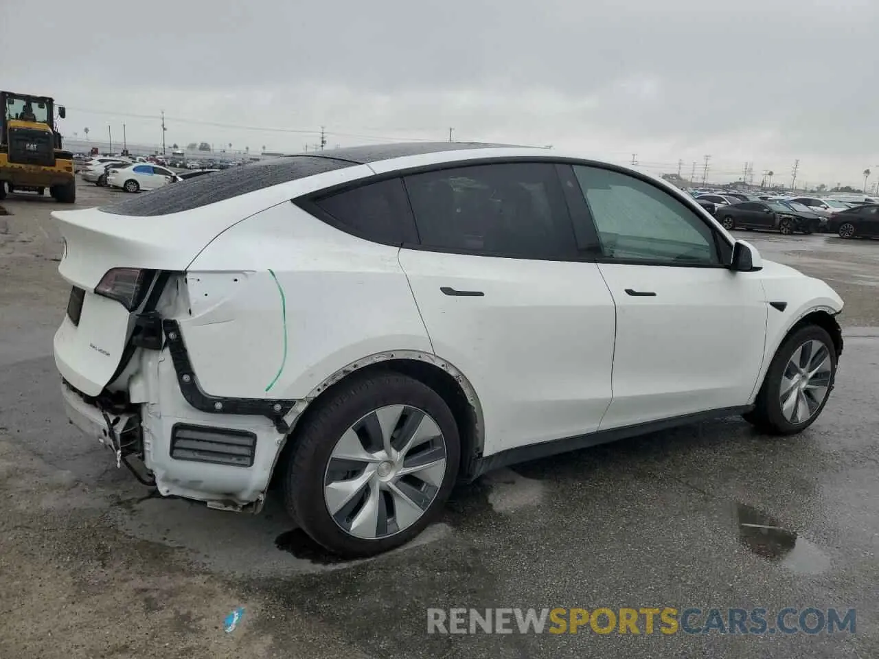 3 Фотография поврежденного автомобиля 5YJYGDEE5LF053938 TESLA MODEL Y 2020