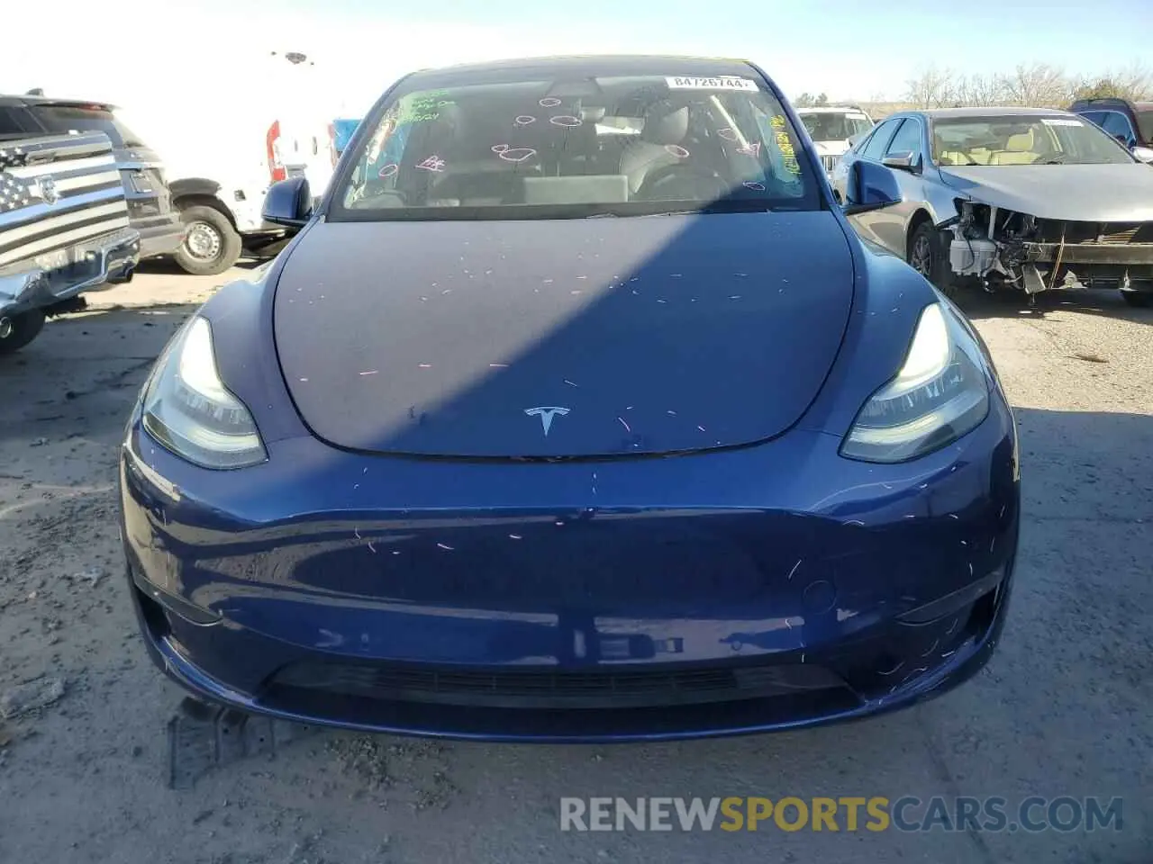5 Фотография поврежденного автомобиля 5YJYGDEE5LF059142 TESLA MODEL Y 2020
