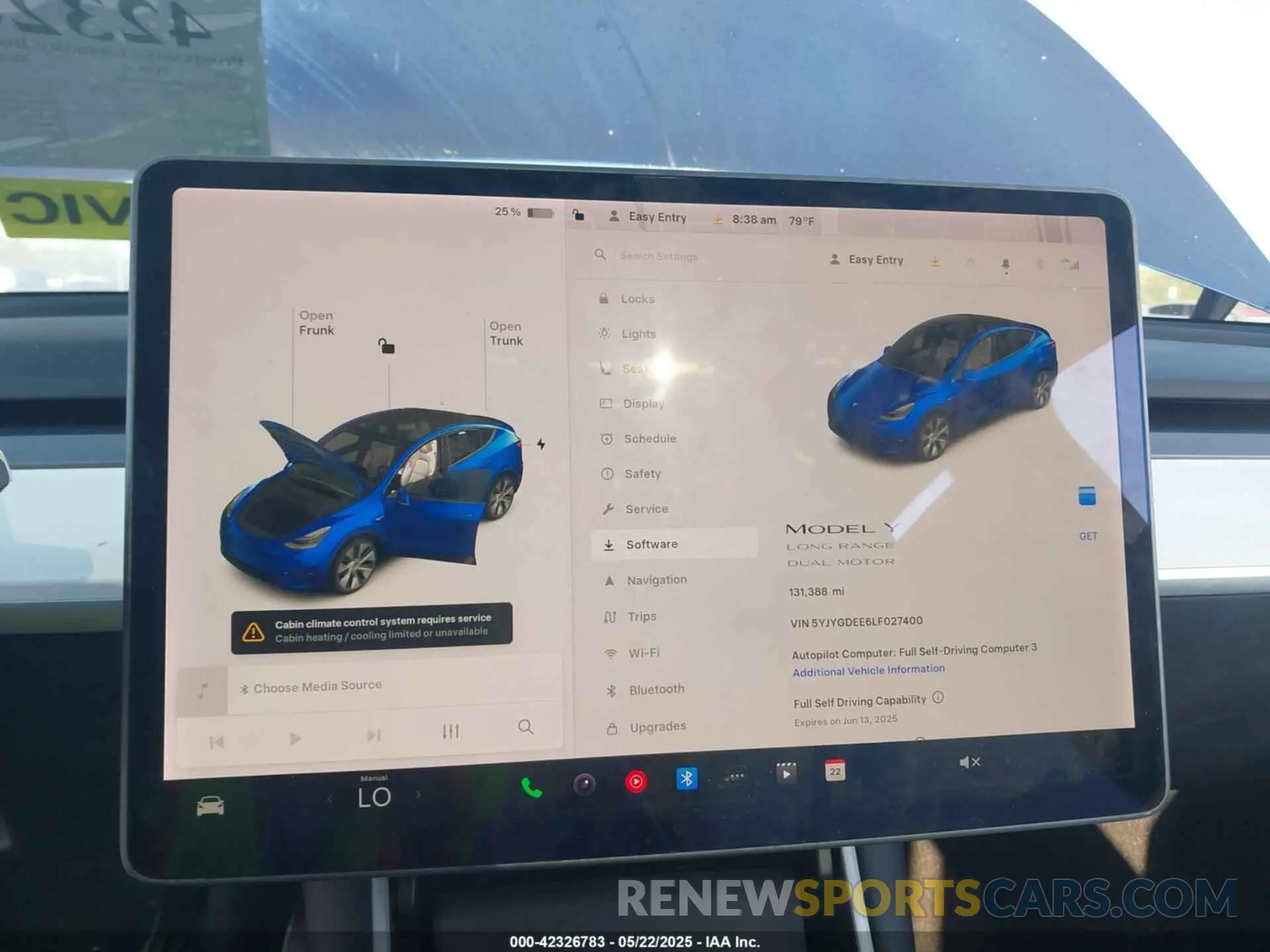 7 Photograph of a damaged car 5YJYGDEE6LF027400 TESLA MODEL Y 2020