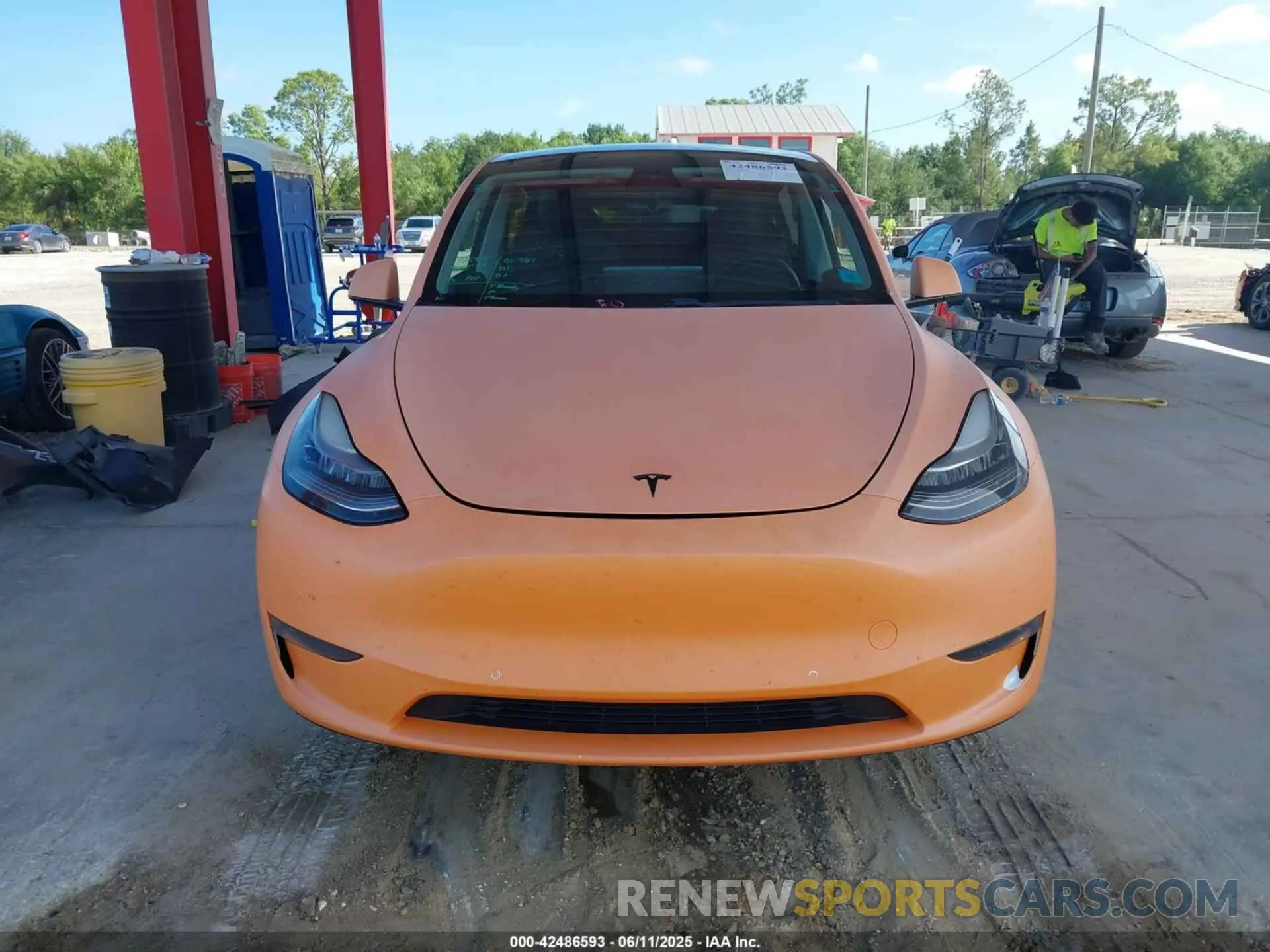 13 Photograph of a damaged car 5YJYGDEE6LF030717 TESLA MODEL Y 2020