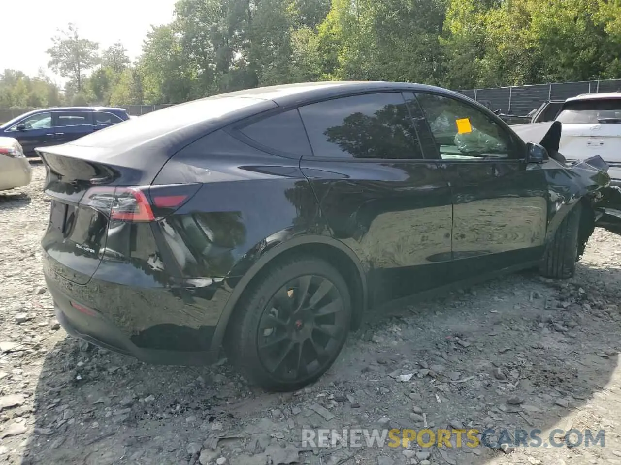 3 Фотография поврежденного автомобиля 5YJYGDEE6LF043550 TESLA MODEL Y 2020