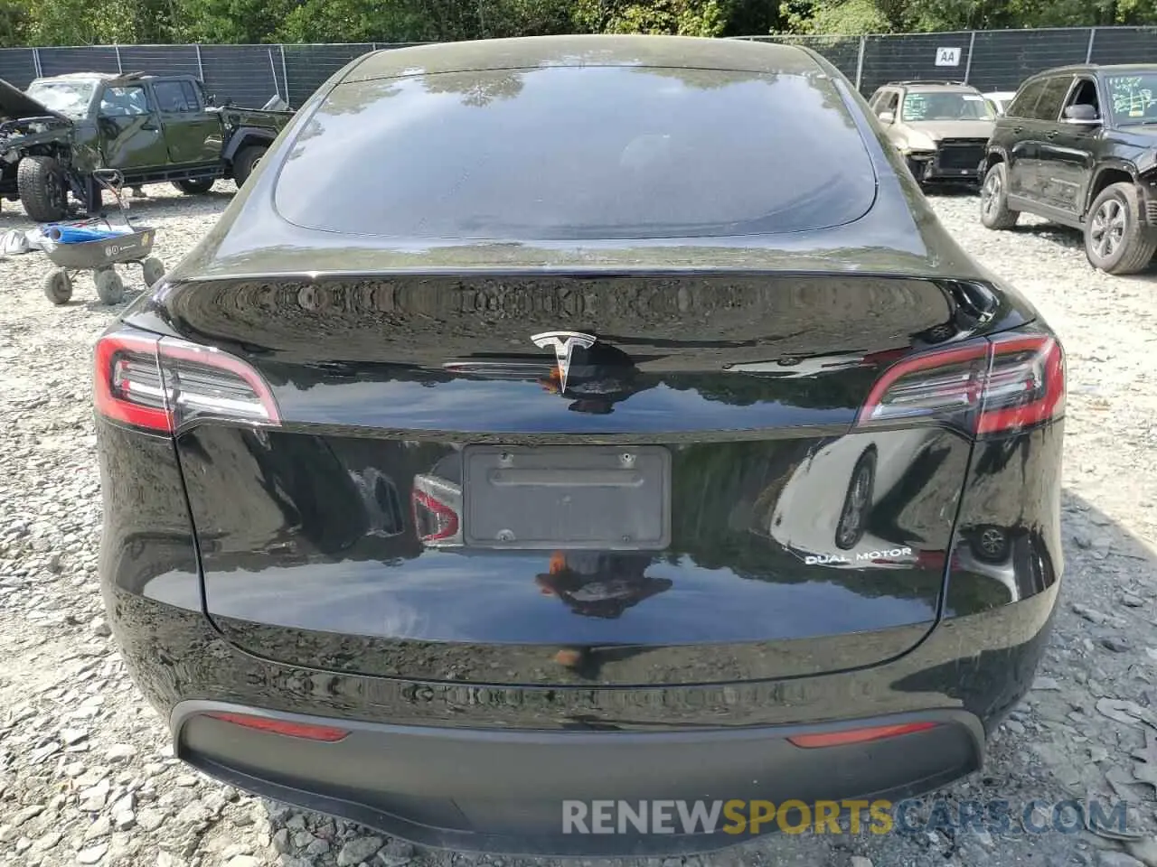 6 Фотография поврежденного автомобиля 5YJYGDEE6LF043550 TESLA MODEL Y 2020