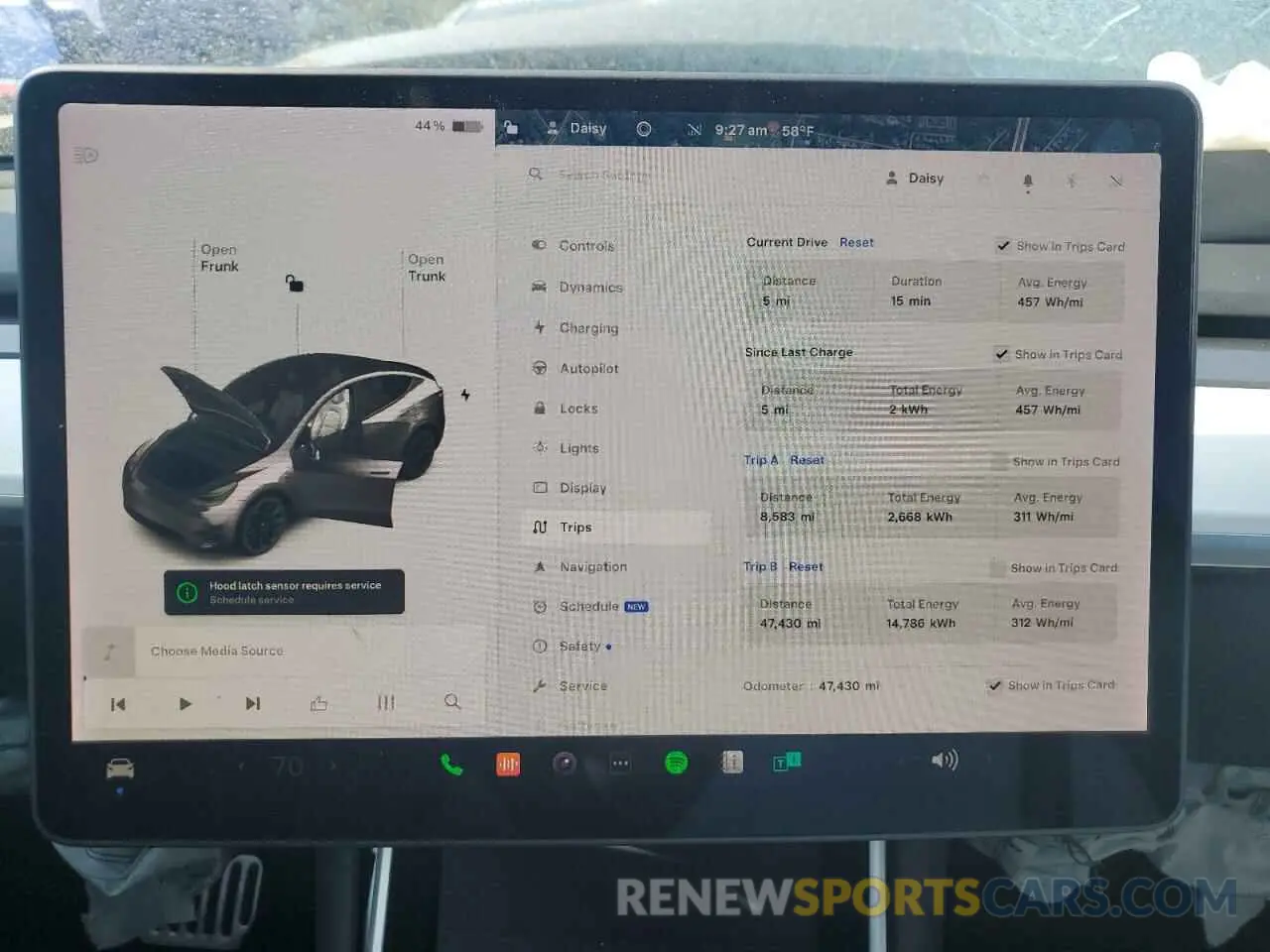 9 Фотография поврежденного автомобиля 5YJYGDEE6LF043550 TESLA MODEL Y 2020