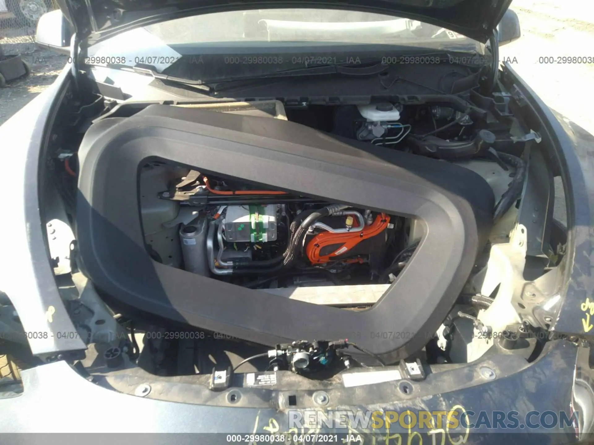 10 Photograph of a damaged car 5YJYGDEE6LF049414 TESLA MODEL Y 2020