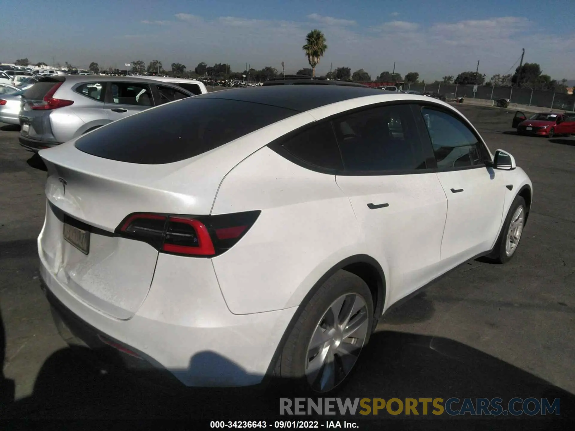 4 Photograph of a damaged car 5YJYGDEE6LF052880 TESLA MODEL Y 2020