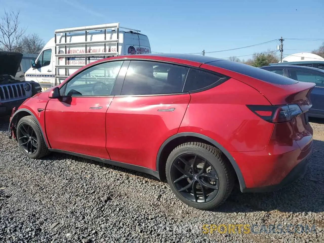 2 Фотография поврежденного автомобиля 5YJYGDEE7LF008743 TESLA MODEL Y 2020