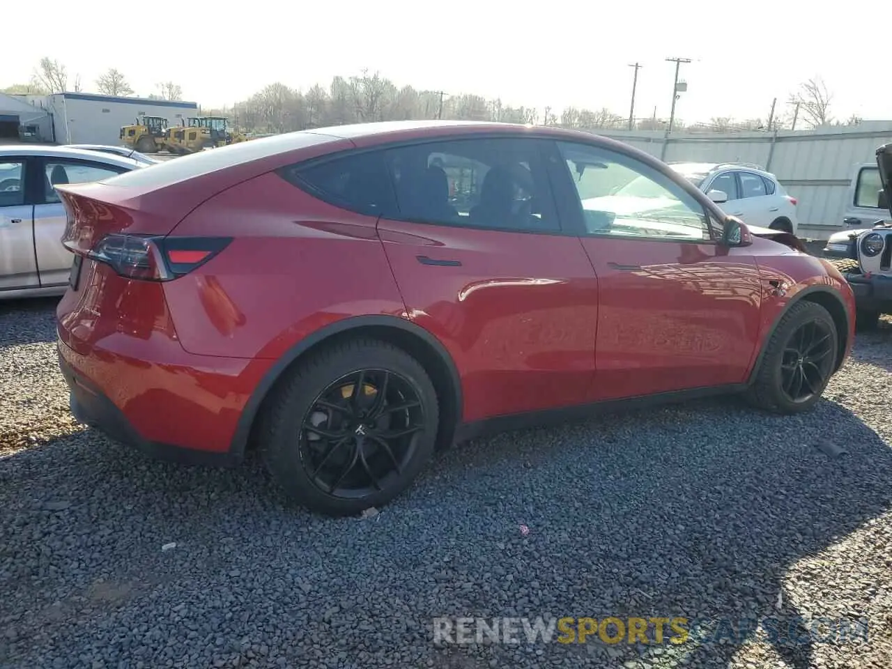 3 Фотография поврежденного автомобиля 5YJYGDEE7LF008743 TESLA MODEL Y 2020