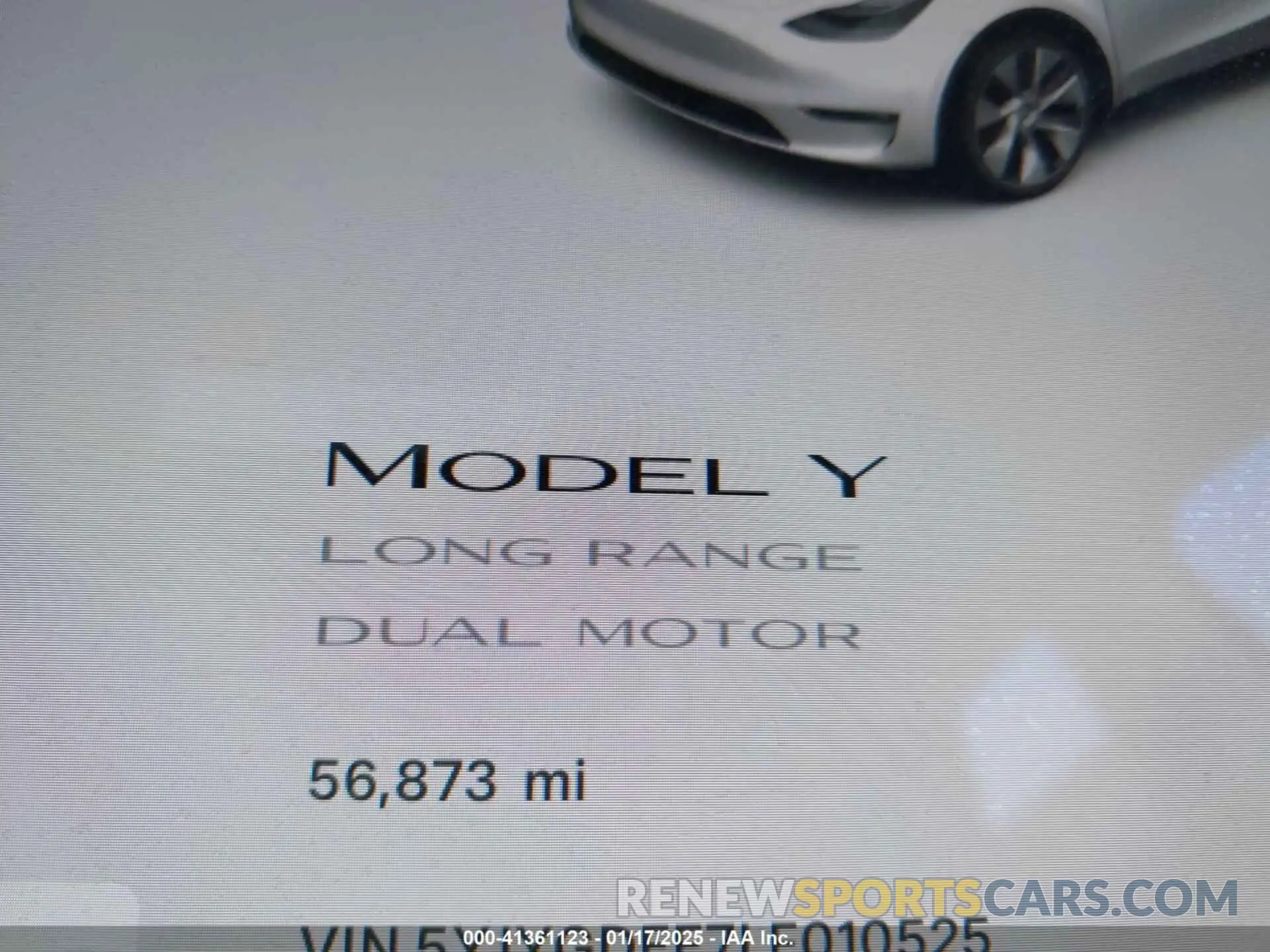 16 Фотография поврежденного автомобиля 5YJYGDEE7LF010525 TESLA MODEL Y 2020