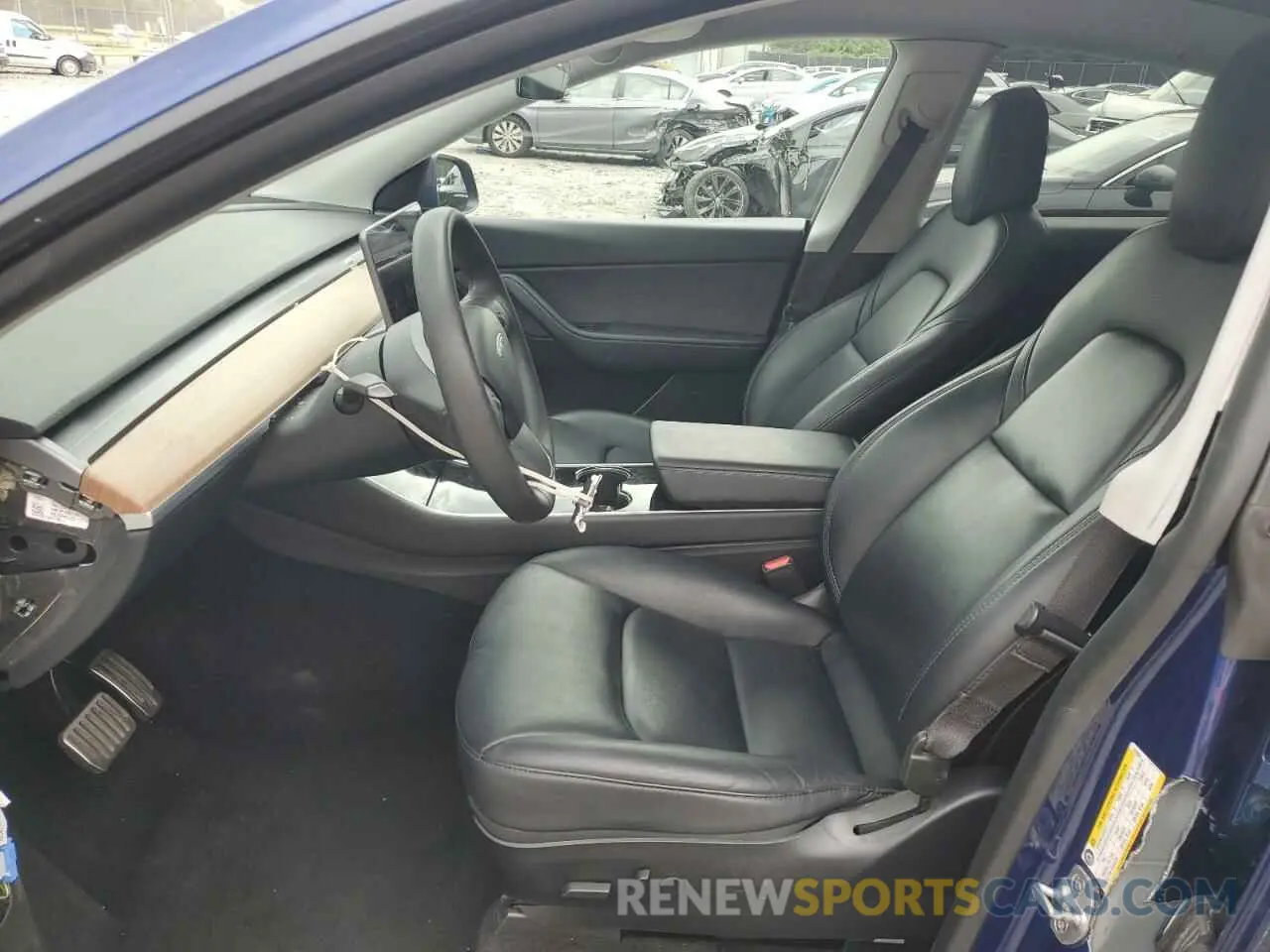 7 Photograph of a damaged car 5YJYGDEE7LF016695 TESLA MODEL Y 2020