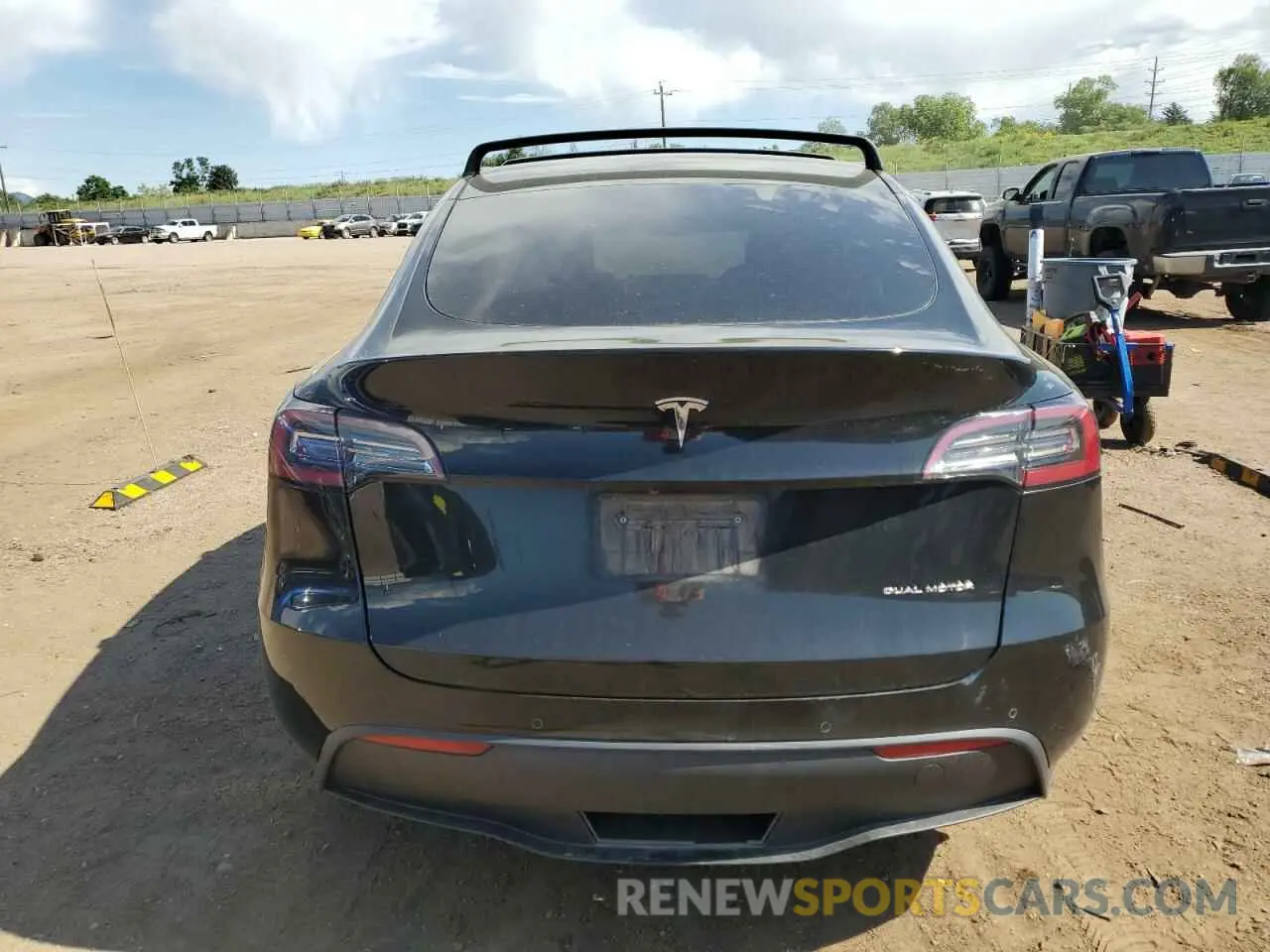 6 Фотография поврежденного автомобиля 5YJYGDEE7LF017460 TESLA MODEL Y 2020