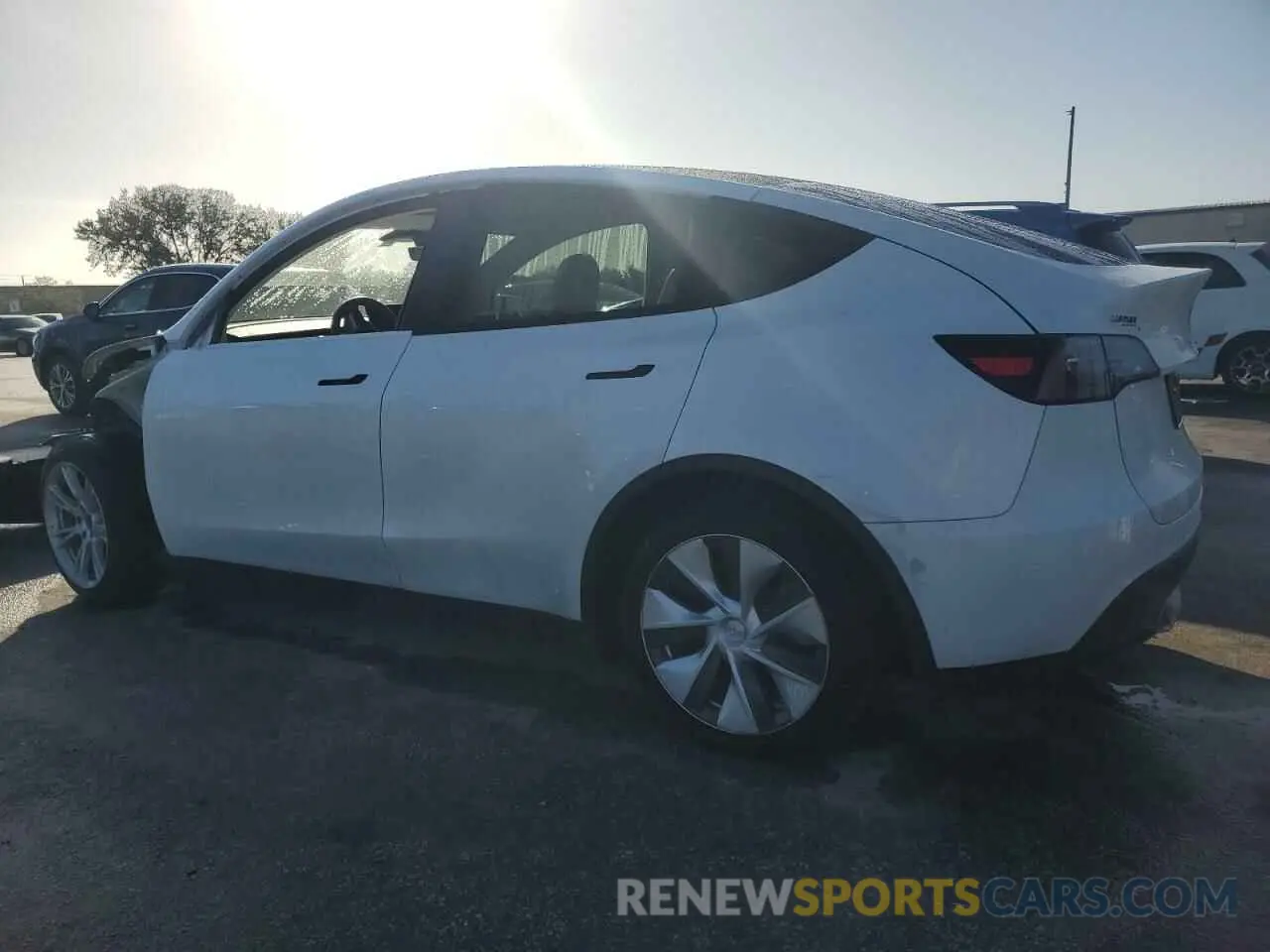 2 Фотография поврежденного автомобиля 5YJYGDEE7LF020598 TESLA MODEL Y 2020