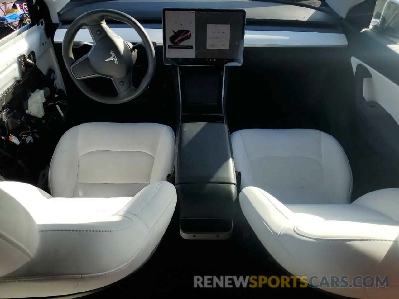 8 Фотография поврежденного автомобиля 5YJYGDEE7LF020598 TESLA MODEL Y 2020
