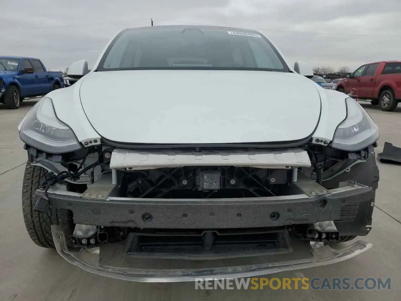 5 Фотография поврежденного автомобиля 5YJYGDEE7LF037420 TESLA MODEL Y 2020