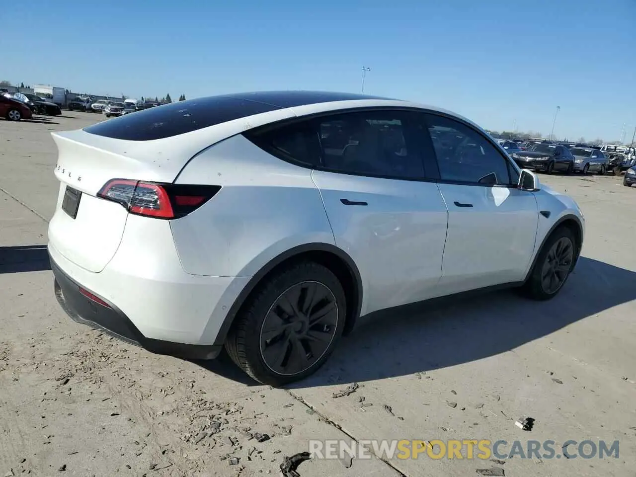3 Photograph of a damaged car 5YJYGDEE7LF051690 TESLA MODEL Y 2020