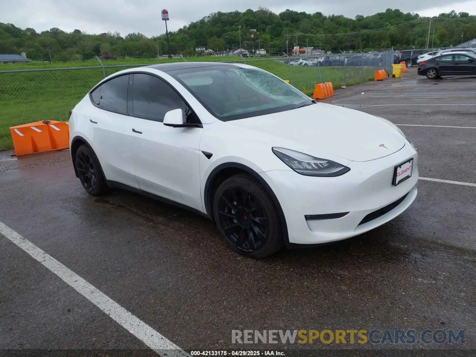 1 Фотография поврежденного автомобиля 5YJYGDEE8LF012994 TESLA MODEL Y 2020