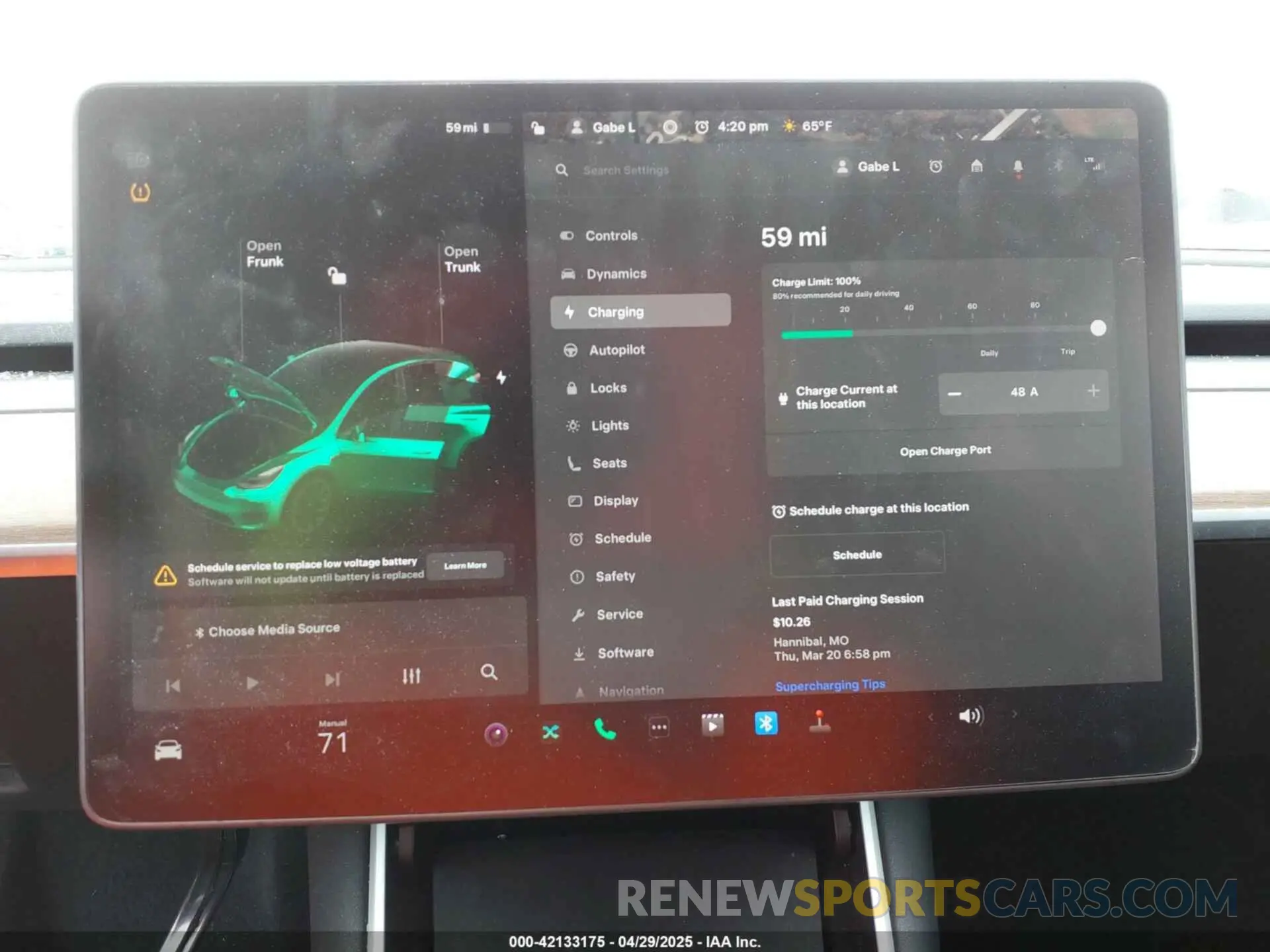 17 Фотография поврежденного автомобиля 5YJYGDEE8LF012994 TESLA MODEL Y 2020