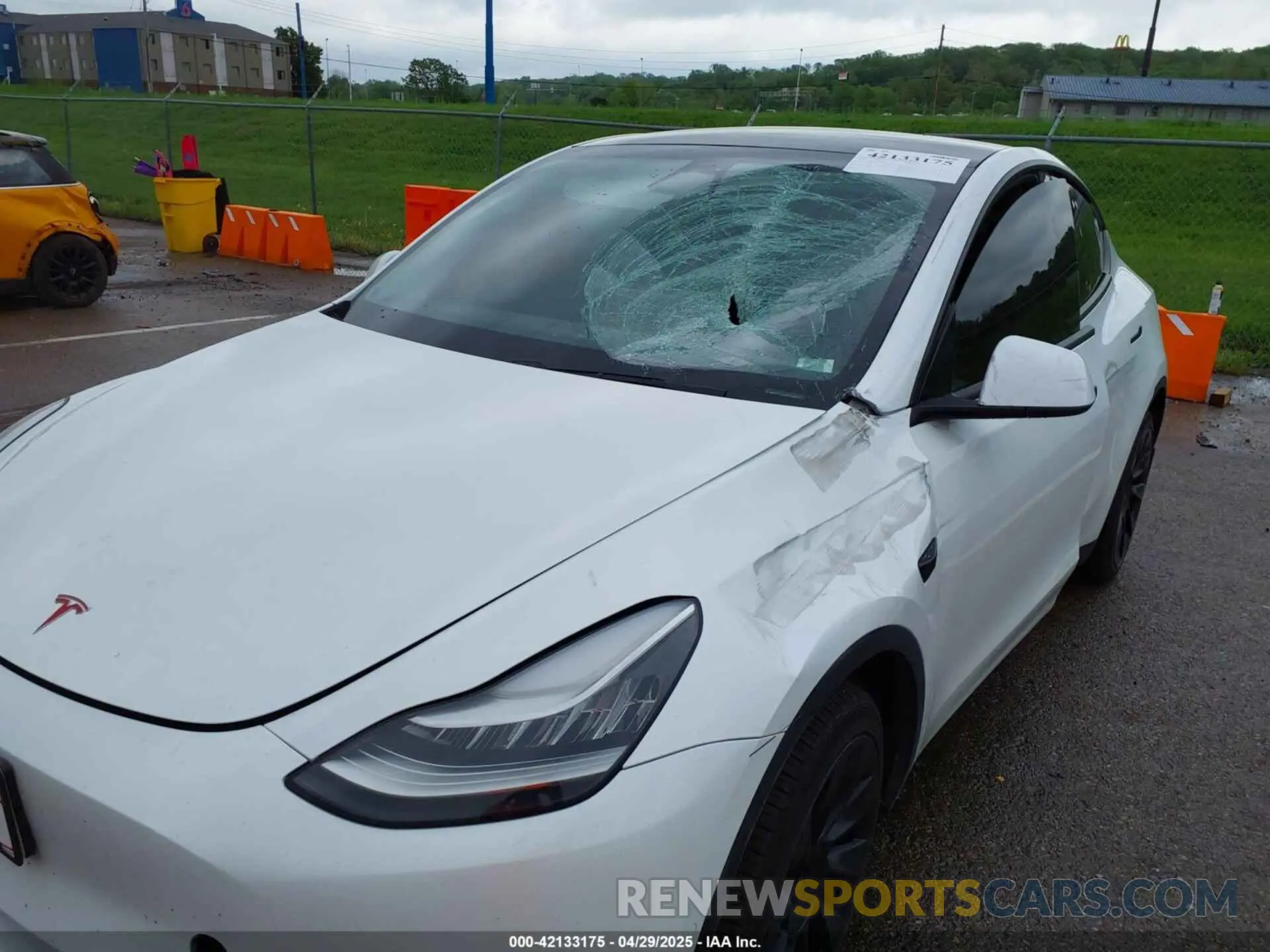 6 Фотография поврежденного автомобиля 5YJYGDEE8LF012994 TESLA MODEL Y 2020