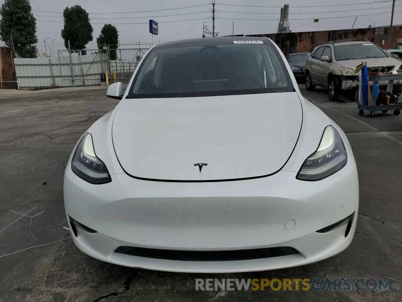 5 Фотография поврежденного автомобиля 5YJYGDEE8LF026202 TESLA MODEL Y 2020
