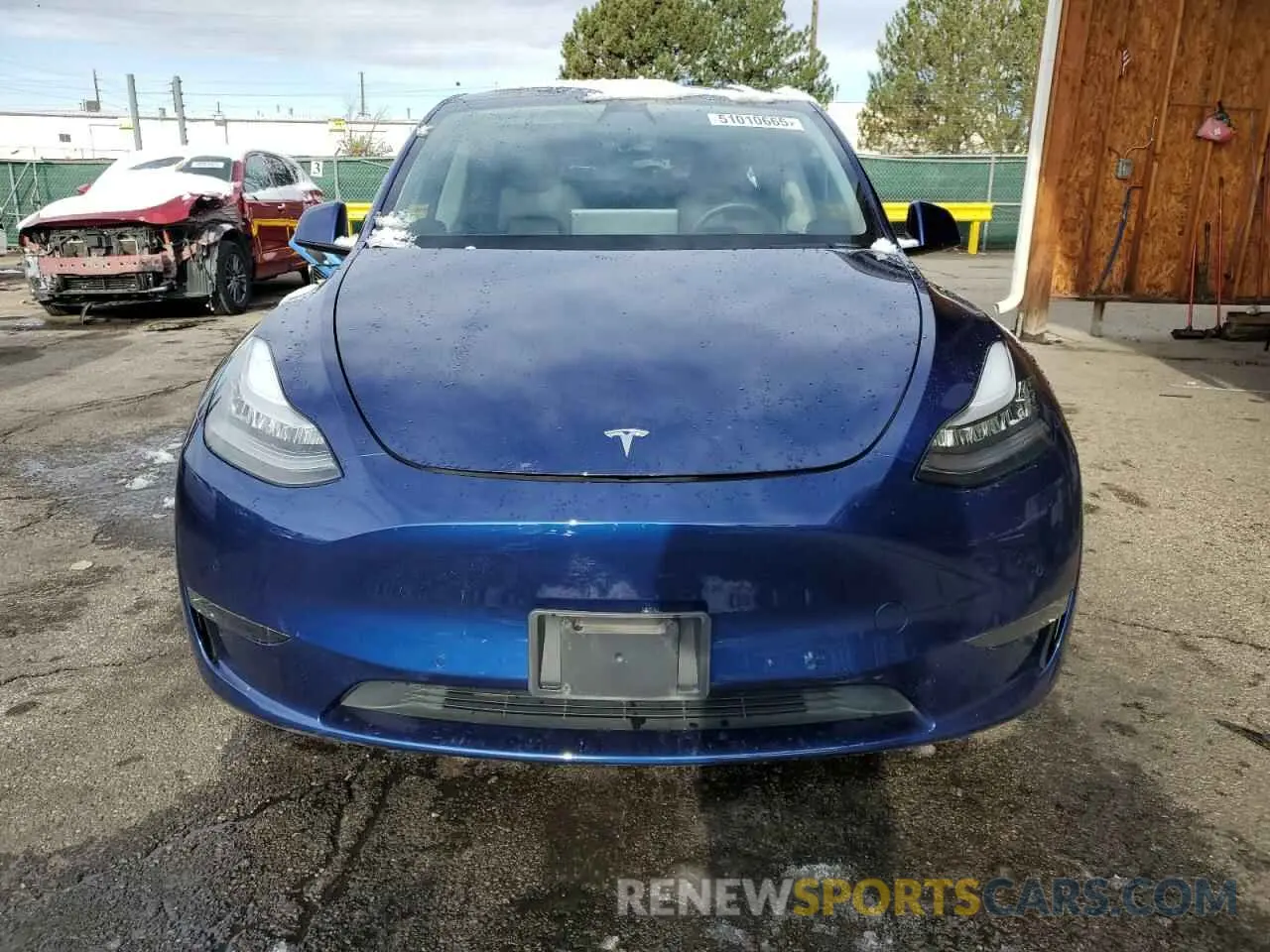 5 Фотография поврежденного автомобиля 5YJYGDEE8LF029553 TESLA MODEL Y 2020