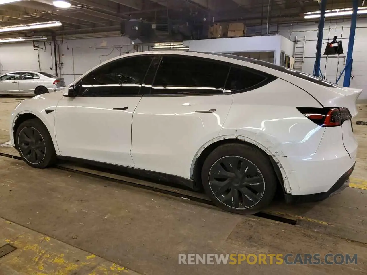 2 Фотография поврежденного автомобиля 5YJYGDEE8LF035949 TESLA MODEL Y 2020