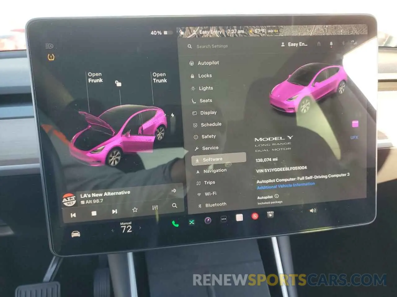 9 Фотография поврежденного автомобиля 5YJYGDEE8LF051004 TESLA MODEL Y 2020