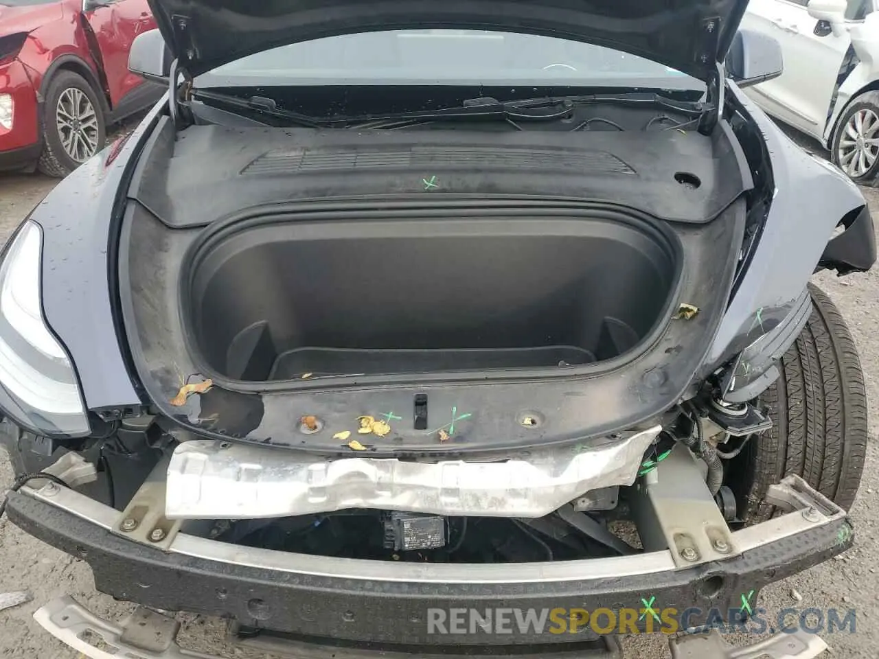 12 Photograph of a damaged car 5YJYGDEE9LF007089 TESLA MODEL Y 2020