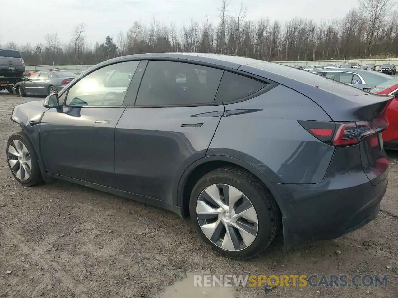 2 Photograph of a damaged car 5YJYGDEE9LF007089 TESLA MODEL Y 2020