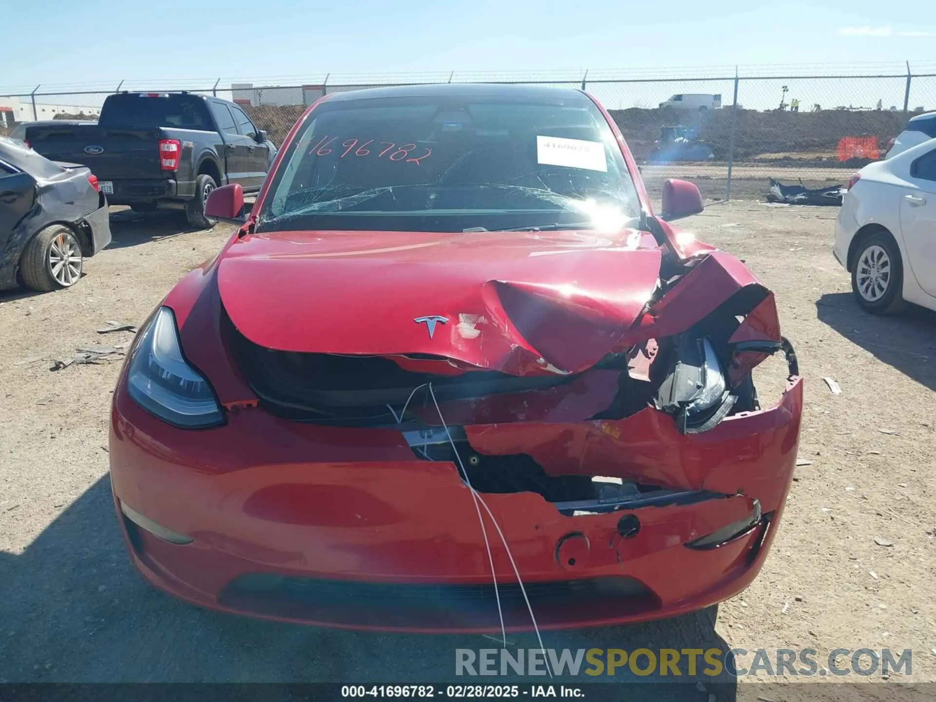 11 Фотография поврежденного автомобиля 5YJYGDEE9LF009523 TESLA MODEL Y 2020